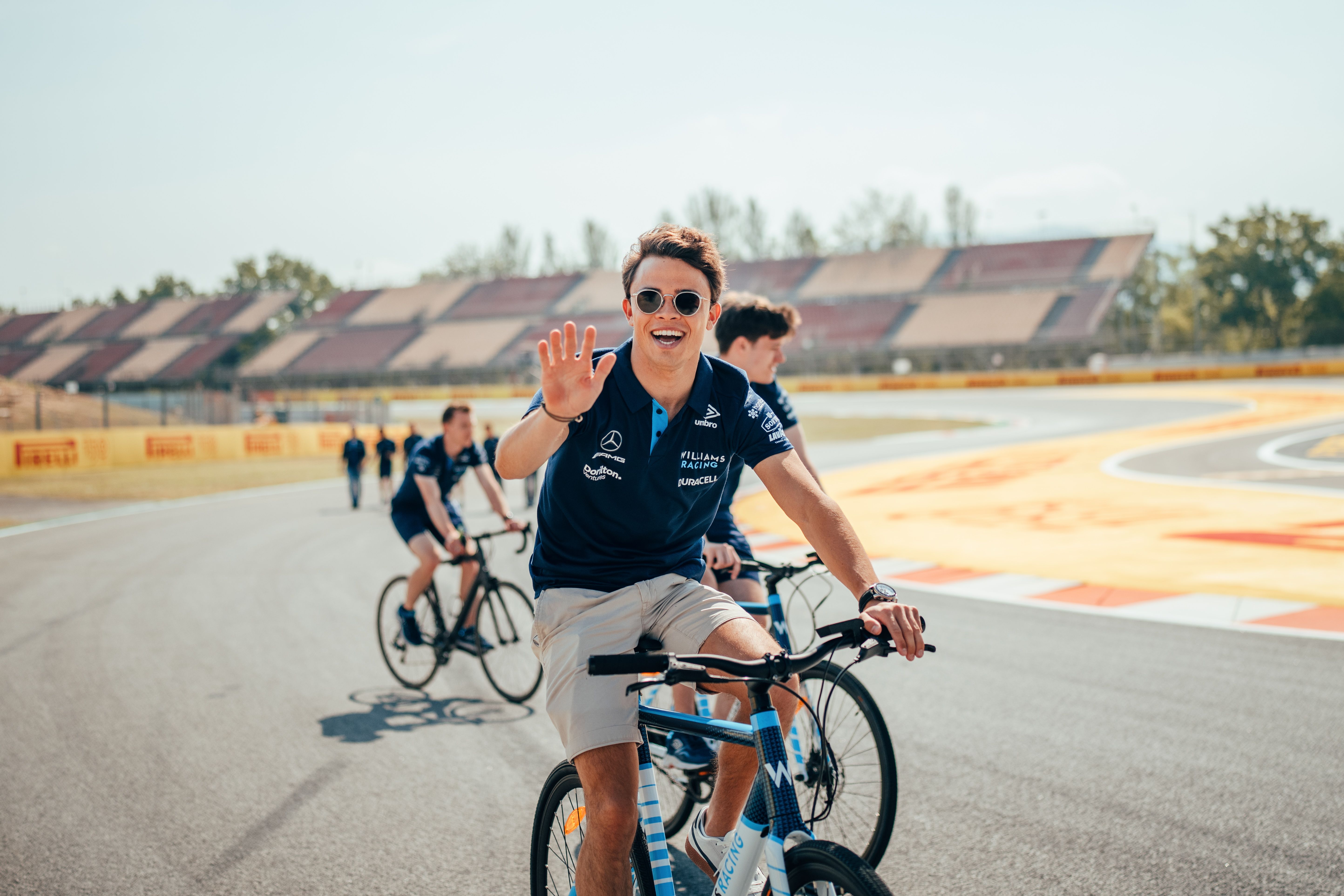 Whilst Nyck de Vries opted for a track cycle