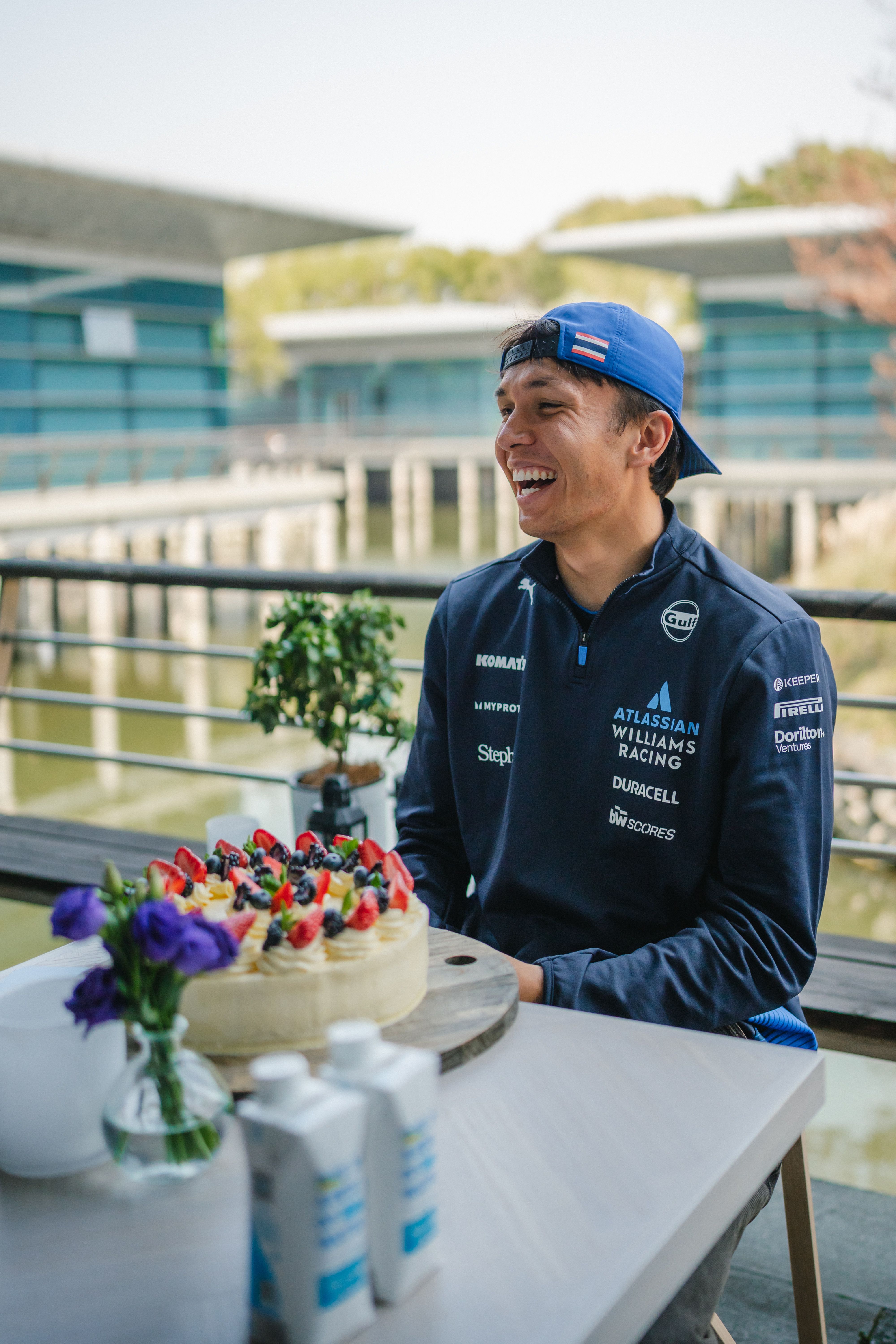 We think he was happy with his cake