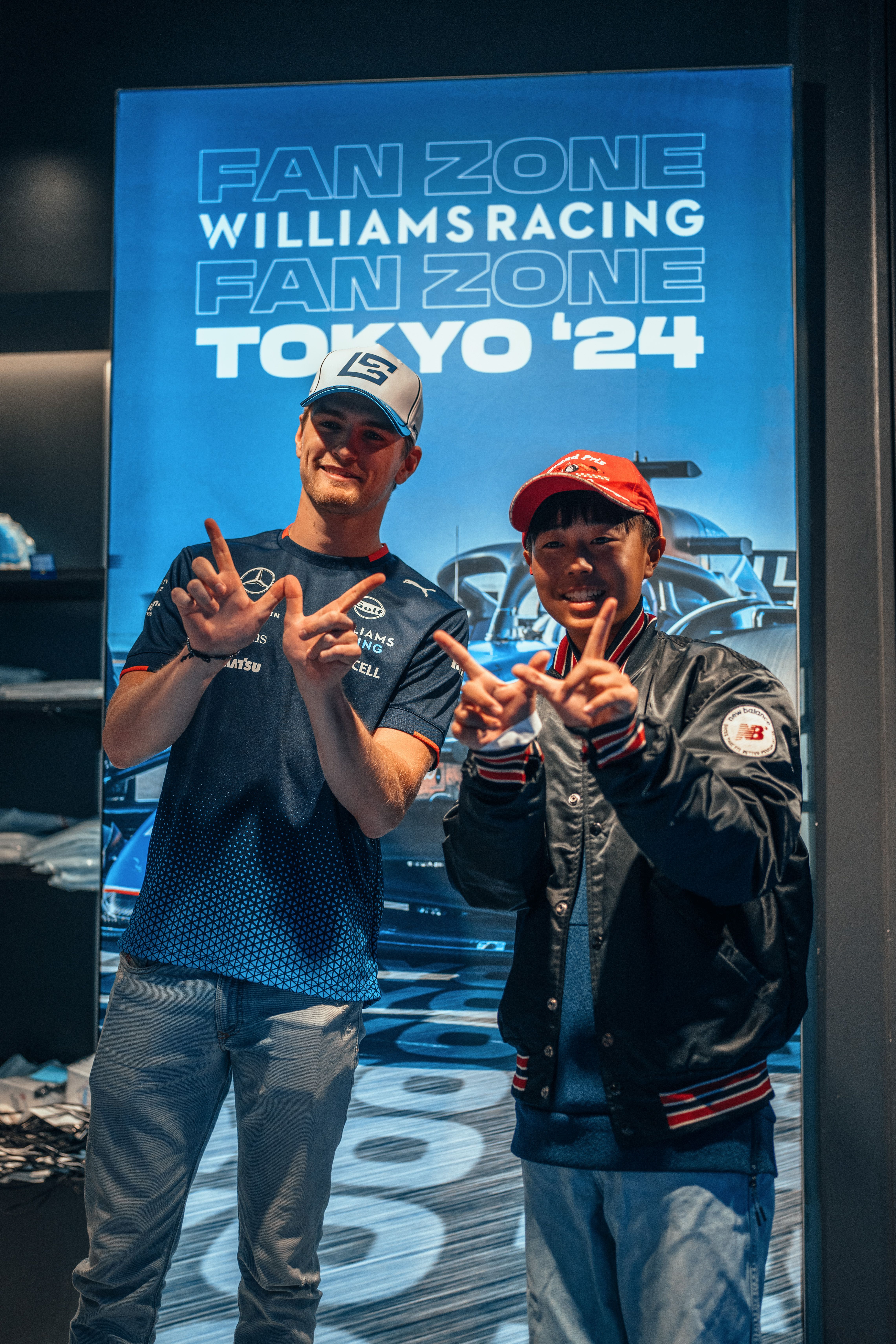 Then it was time to meet the fans...