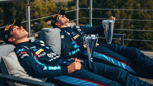 Feet up until the final round in Monza.