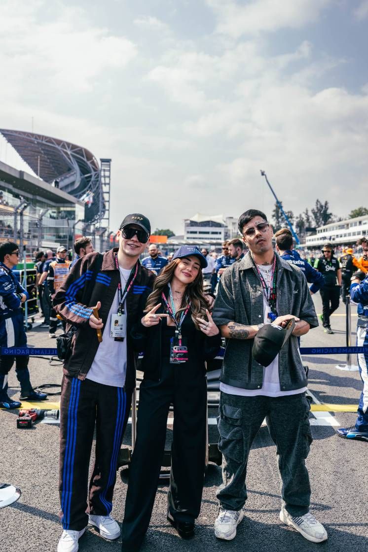 Bizarrap, Nicki Nicole, and Duki on the grid in Mexico City - check out their Team Torque with Franco on the videos tab.