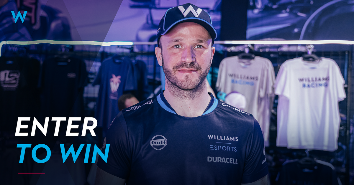 COMPETITION: Win a Williams Esports t-shirt signed by Agustin Canapino ...