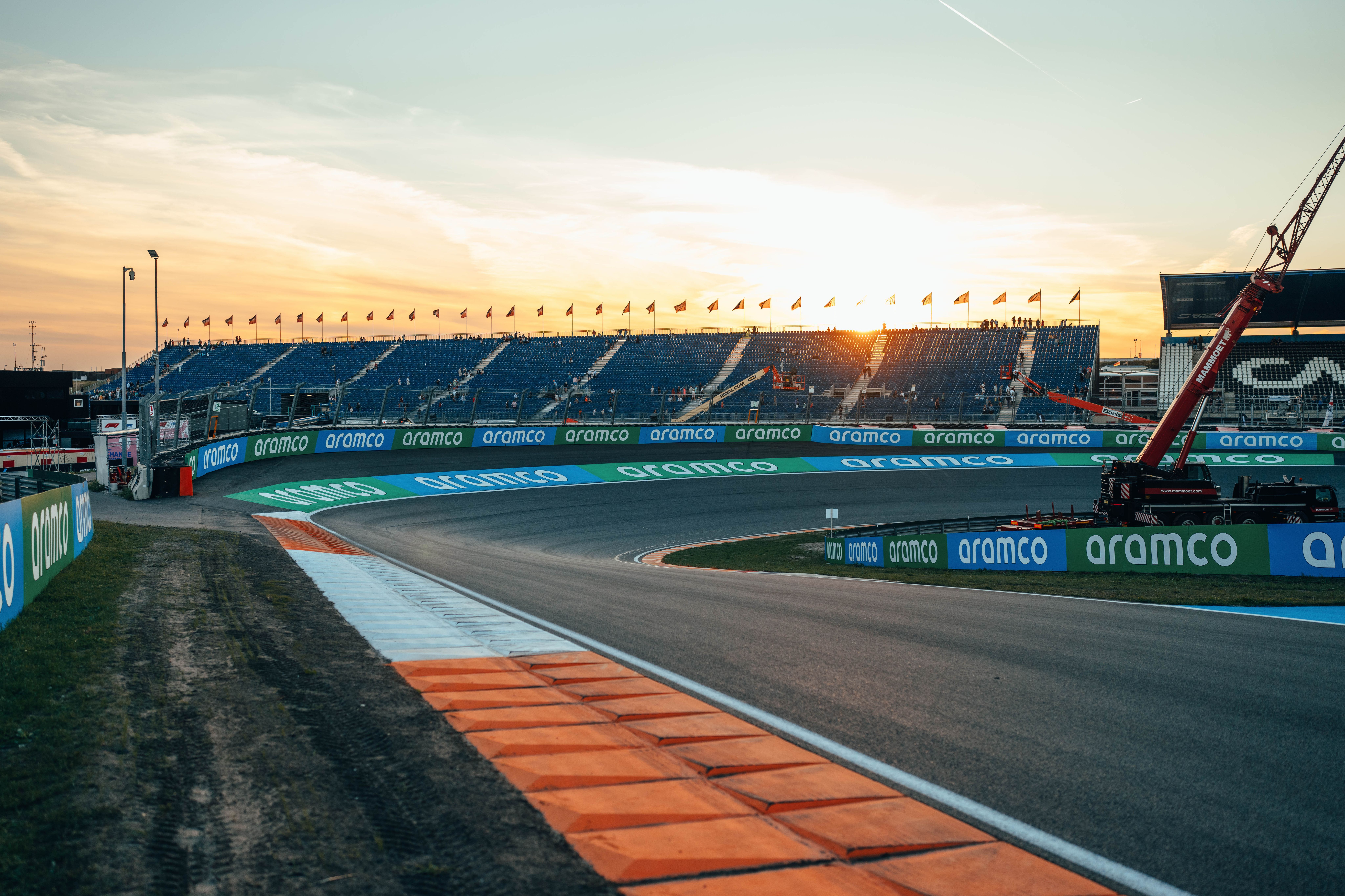 Banked corners and blue skies. A weekend at a seaside circuit is always welcome.