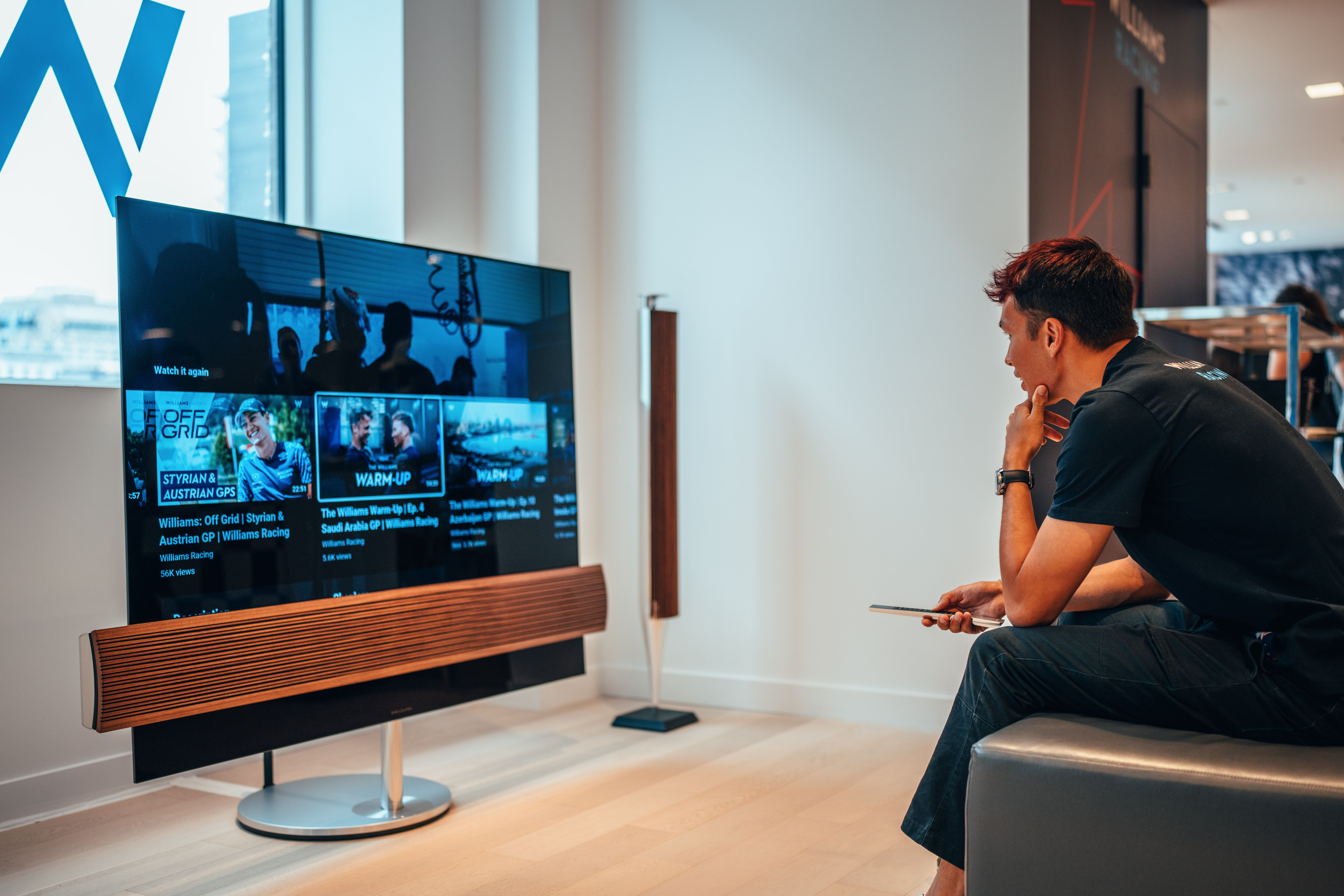 Meanwhile, Alex caught up with his The Williams Warm-Up box set