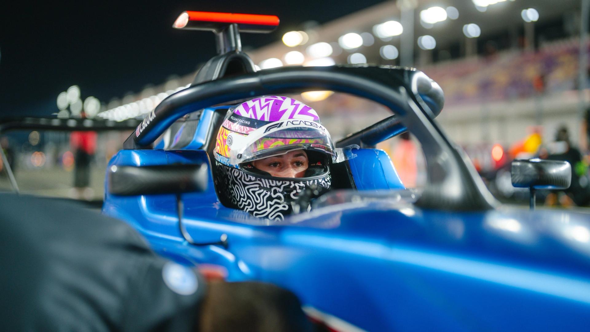 Lia Block ist bereit für ihre zweite Saison in der F1 Academy.