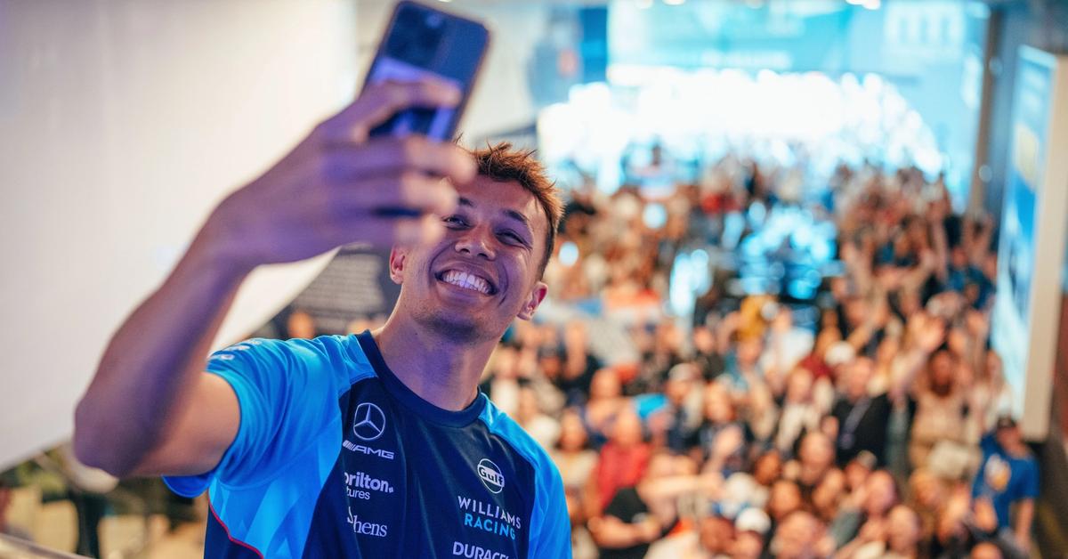 Confirmed Williams Racing Singapore Fan Zone appearance timings ...