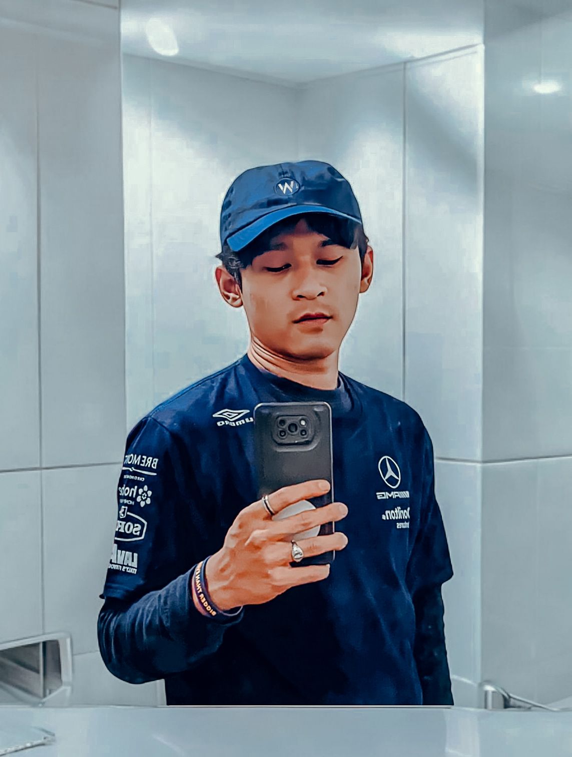 Yuda was all set for race day.