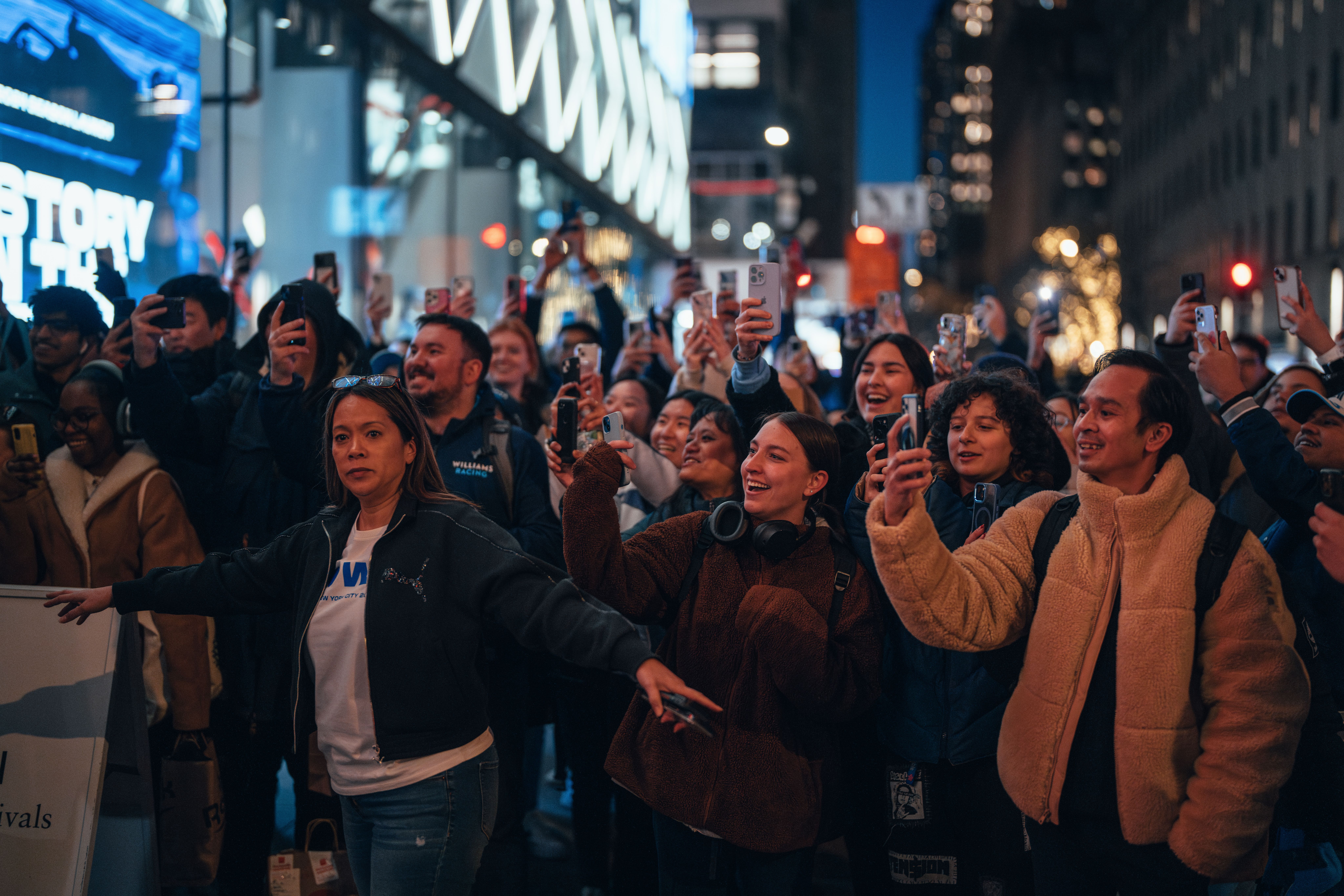 In the evening, we shutdown Midtown Manhattan for our driver meet and greet.