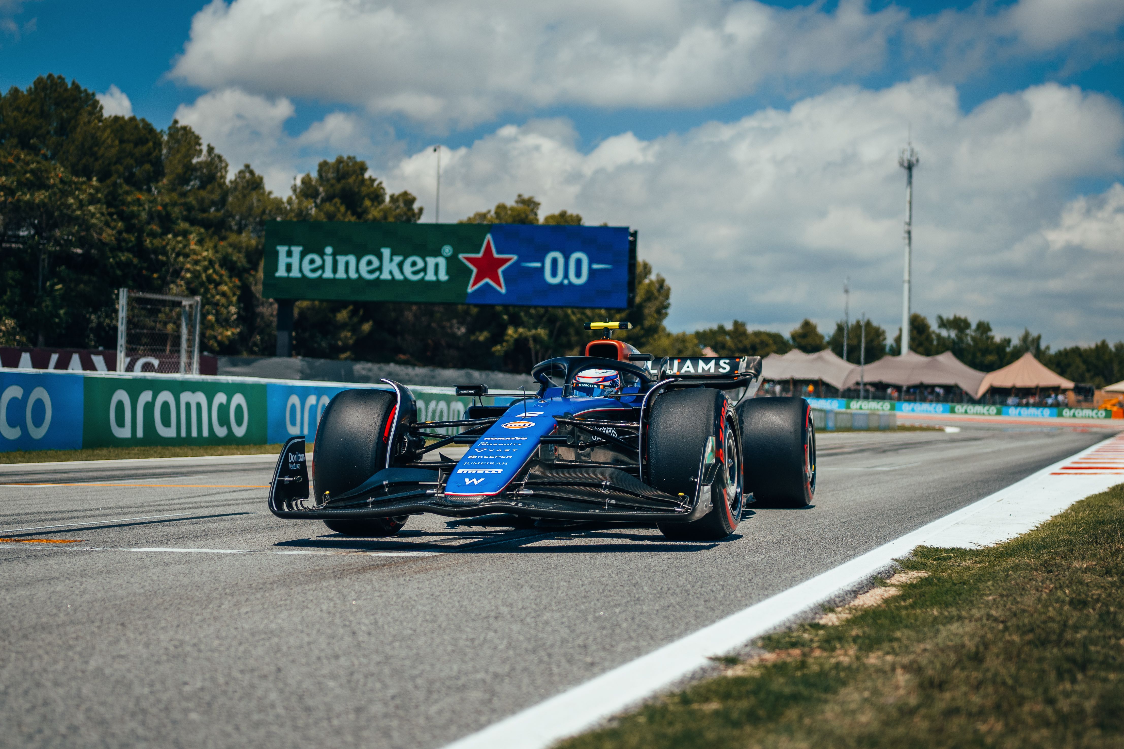 Arriving to the grid.