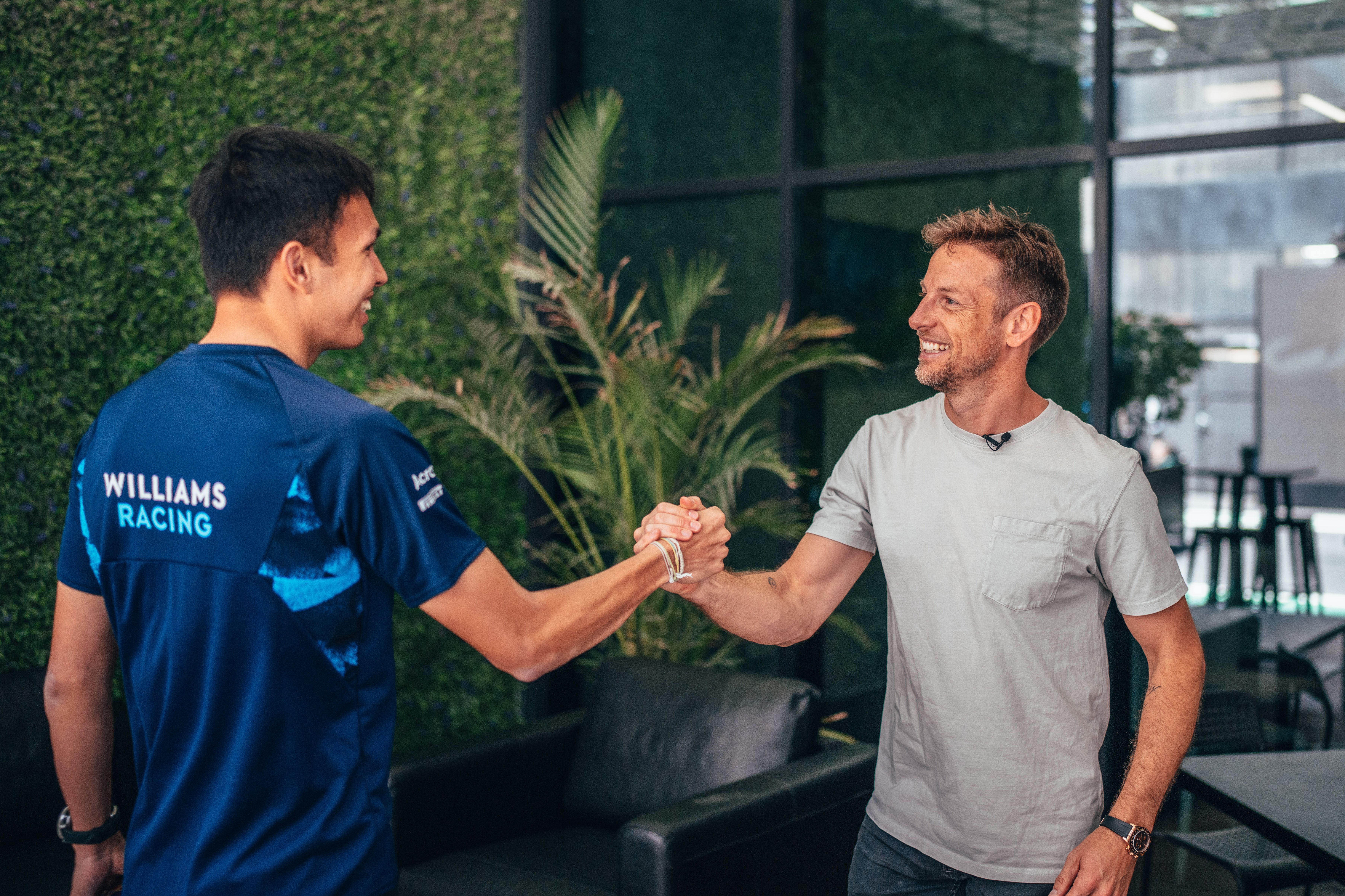 Jenson is now back at Williams Racing as our Brand Ambassador.