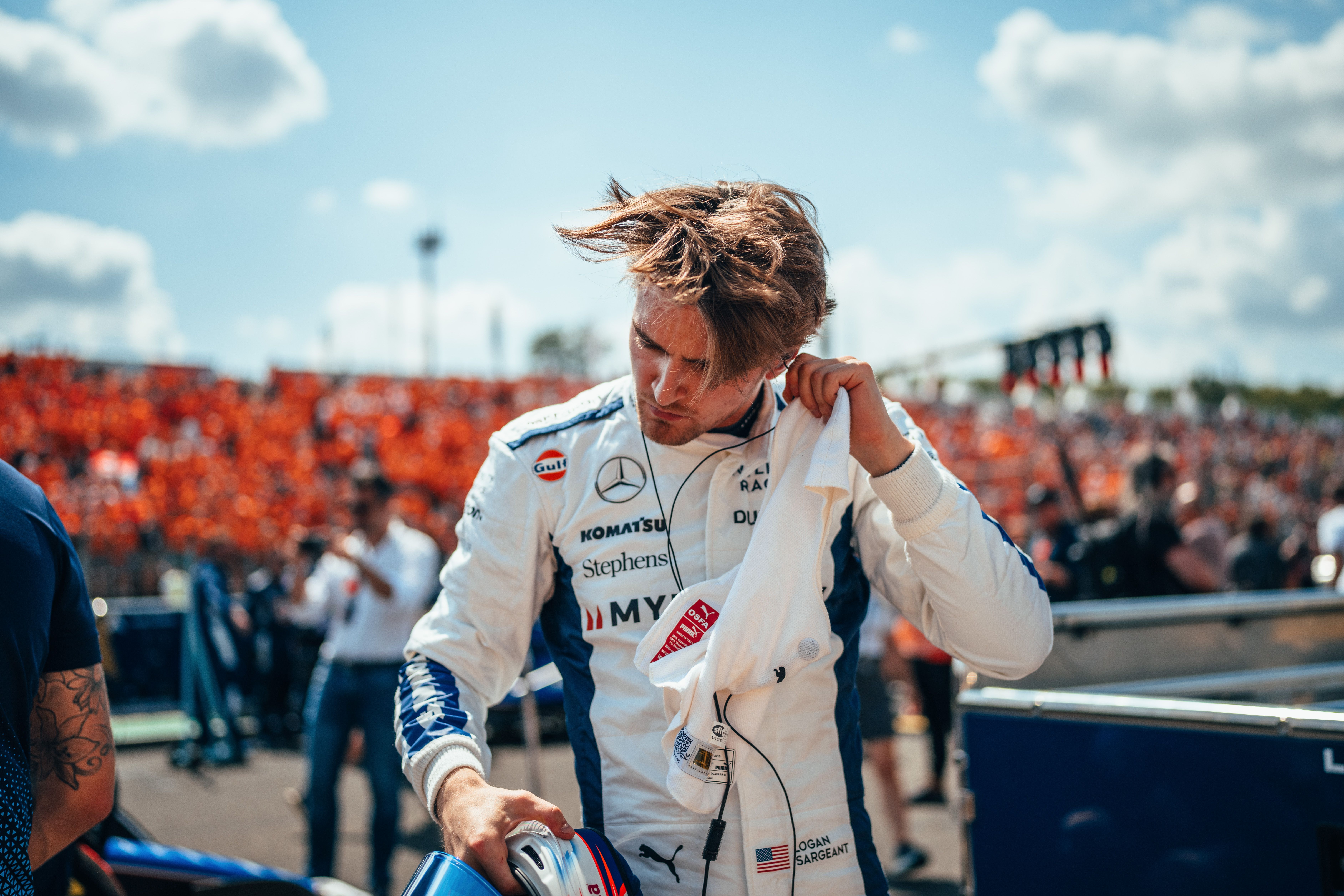 A flick of the hair for Sarge