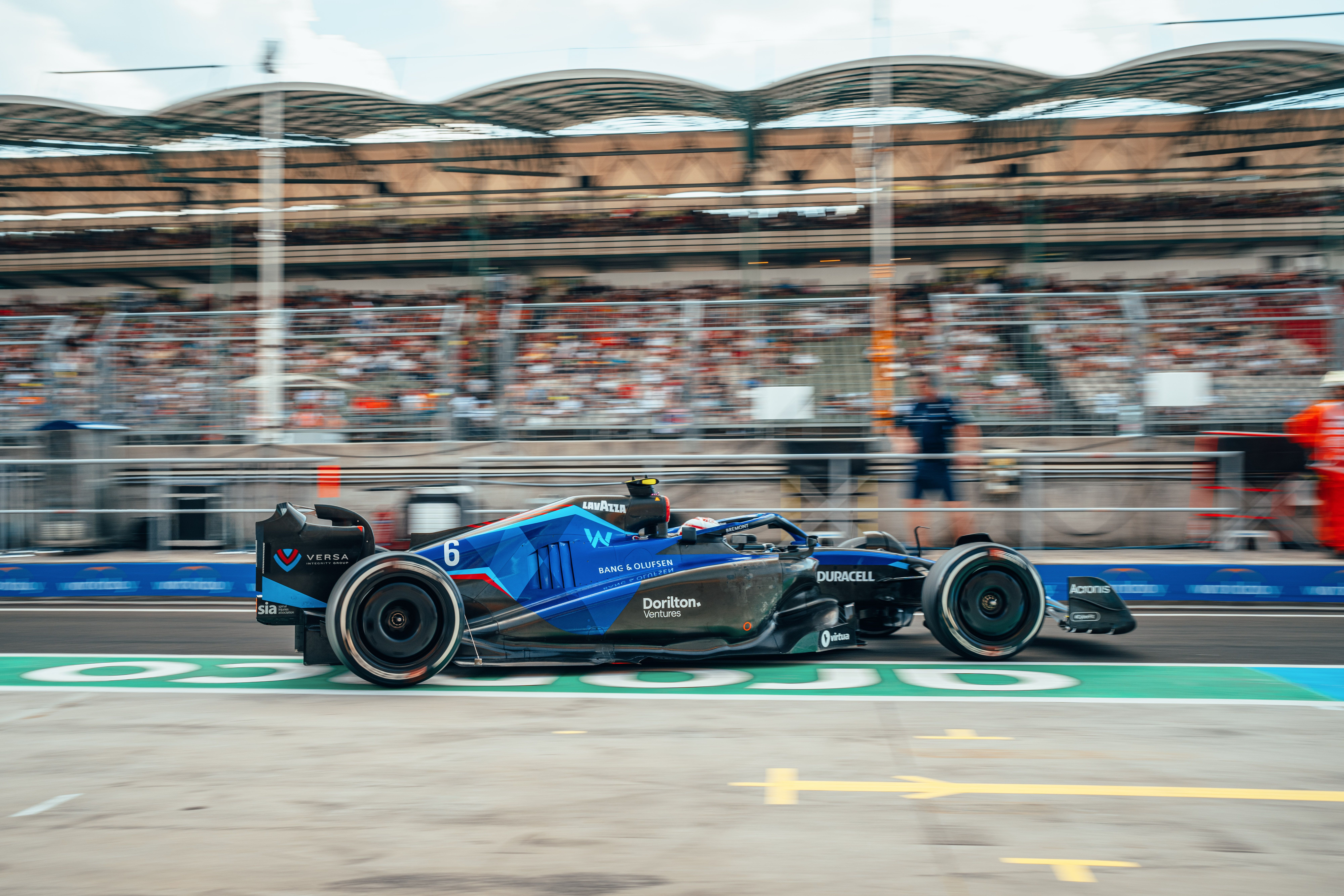 Off for the first run of the weekend