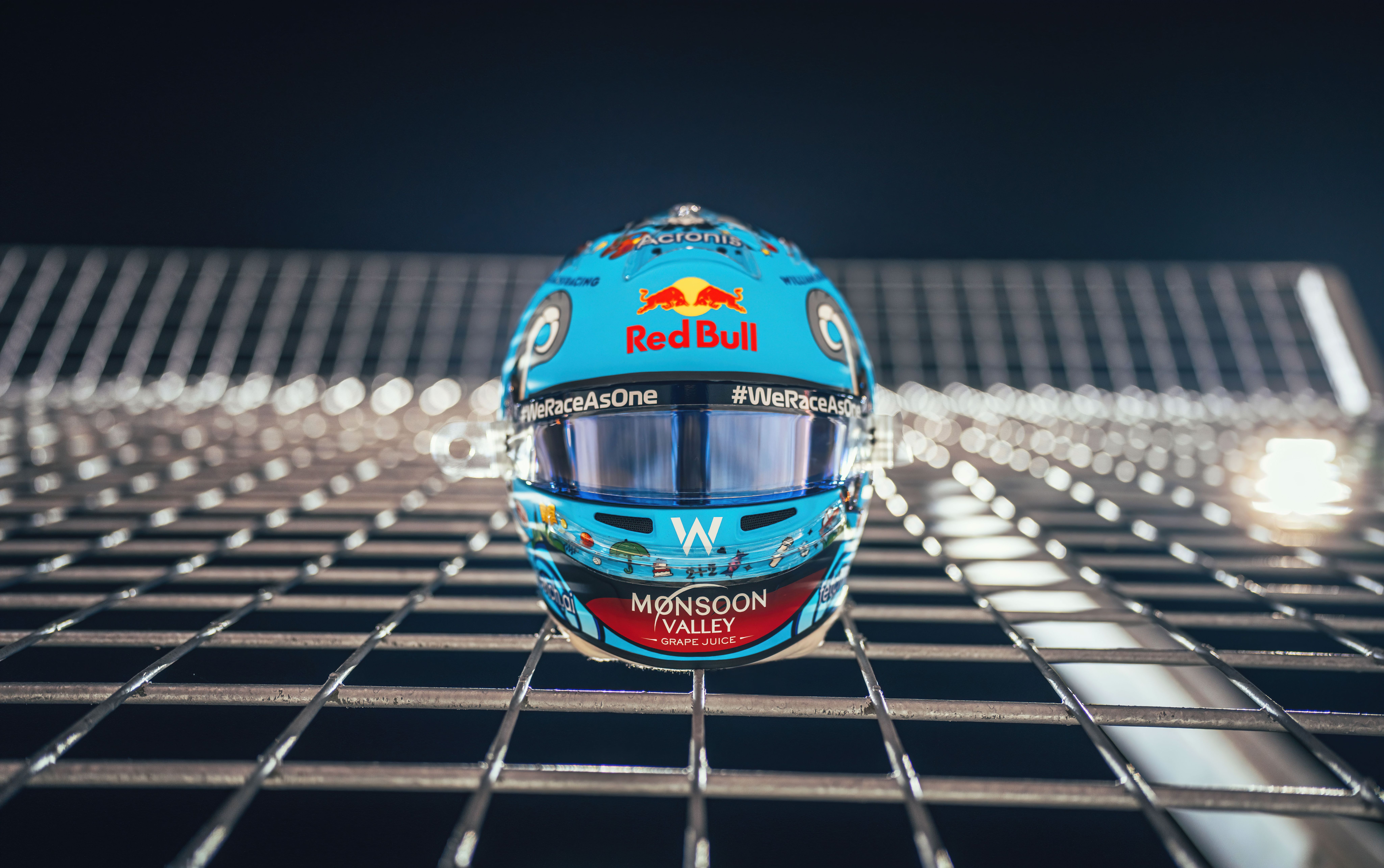 One child added a smile to the front