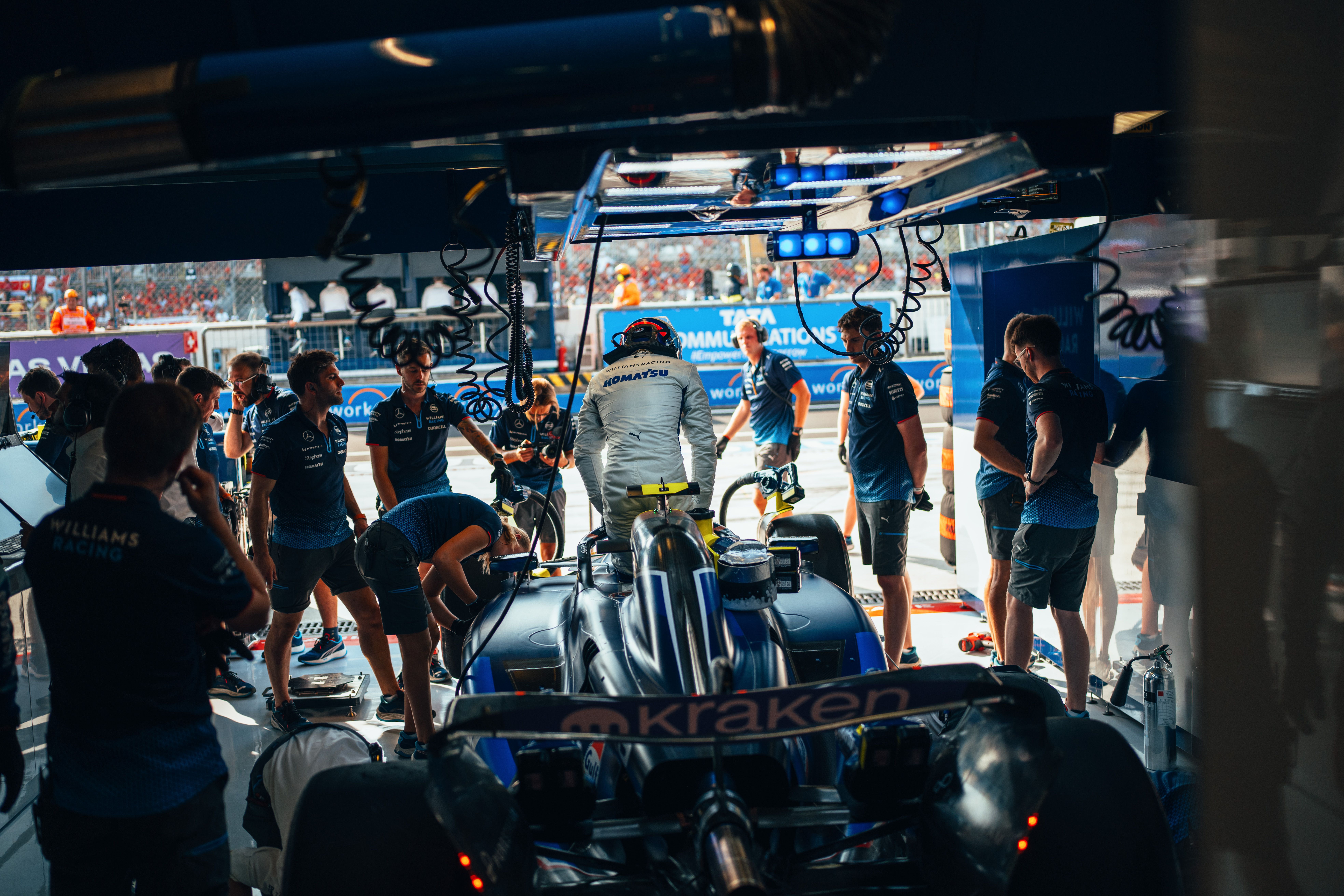 Jumping in for Quali.