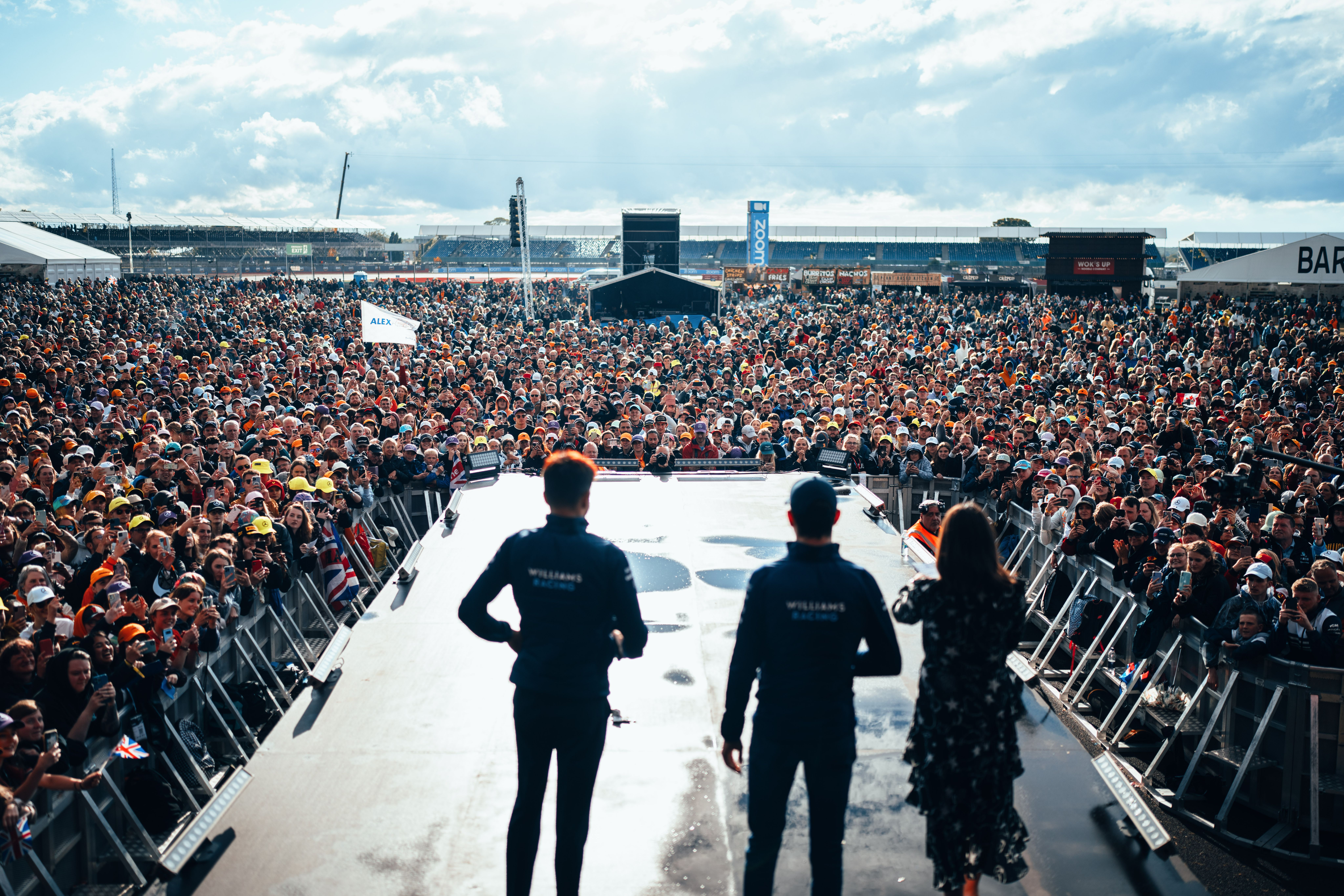 These crowds are something else