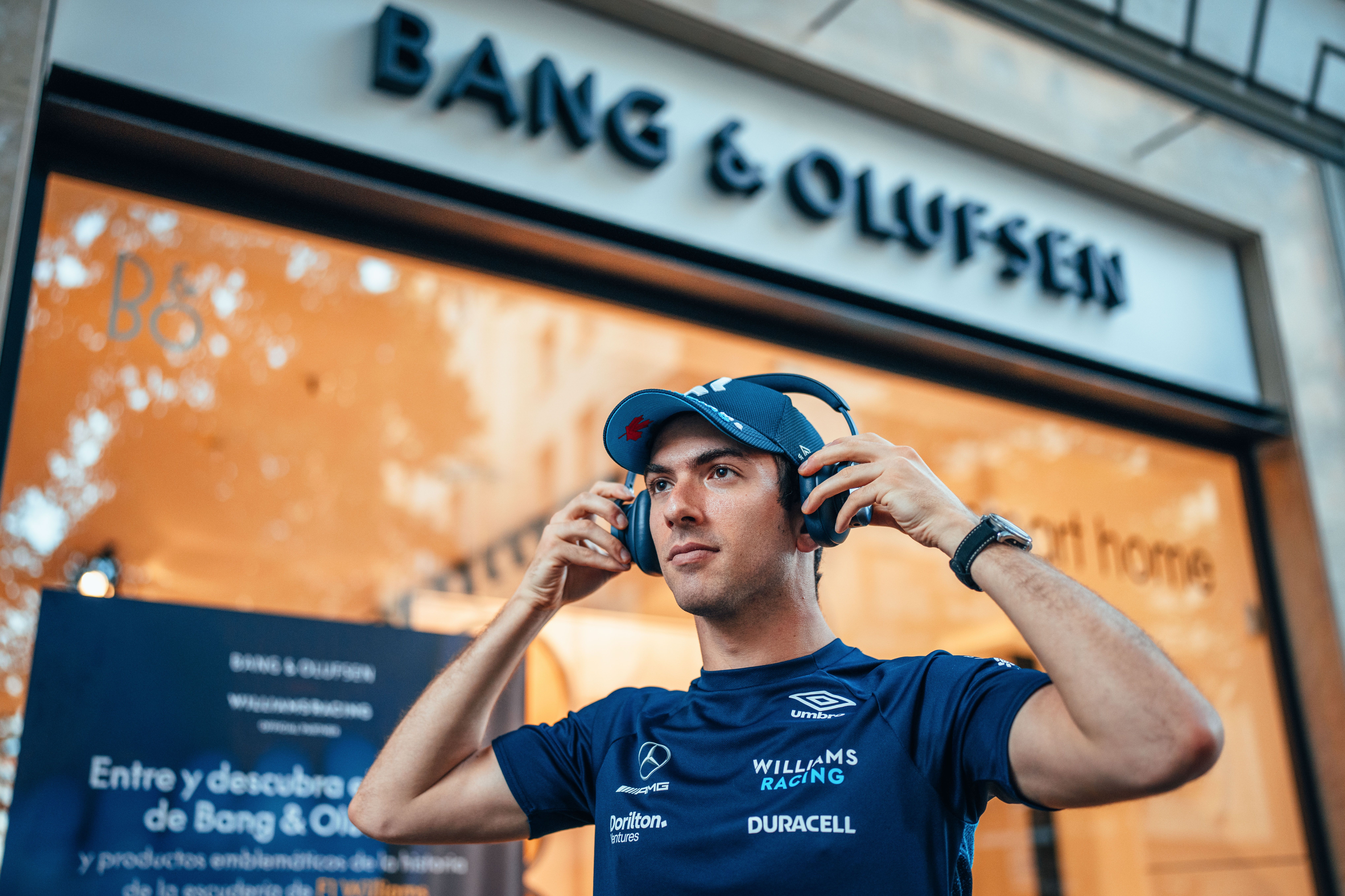 Making sure he looked the part