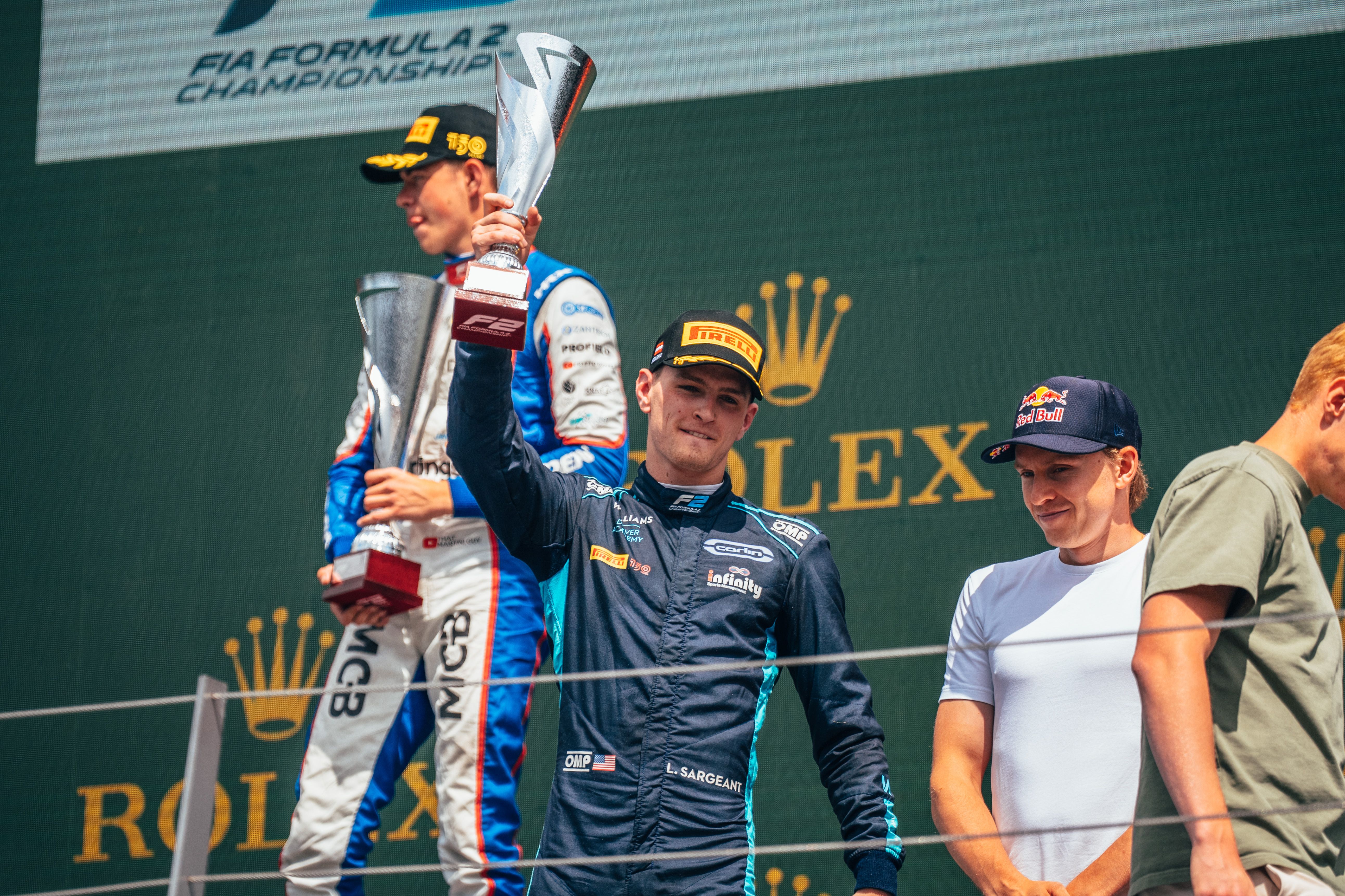 It was P3 in the race, but later upgraded to a second P1 in succession