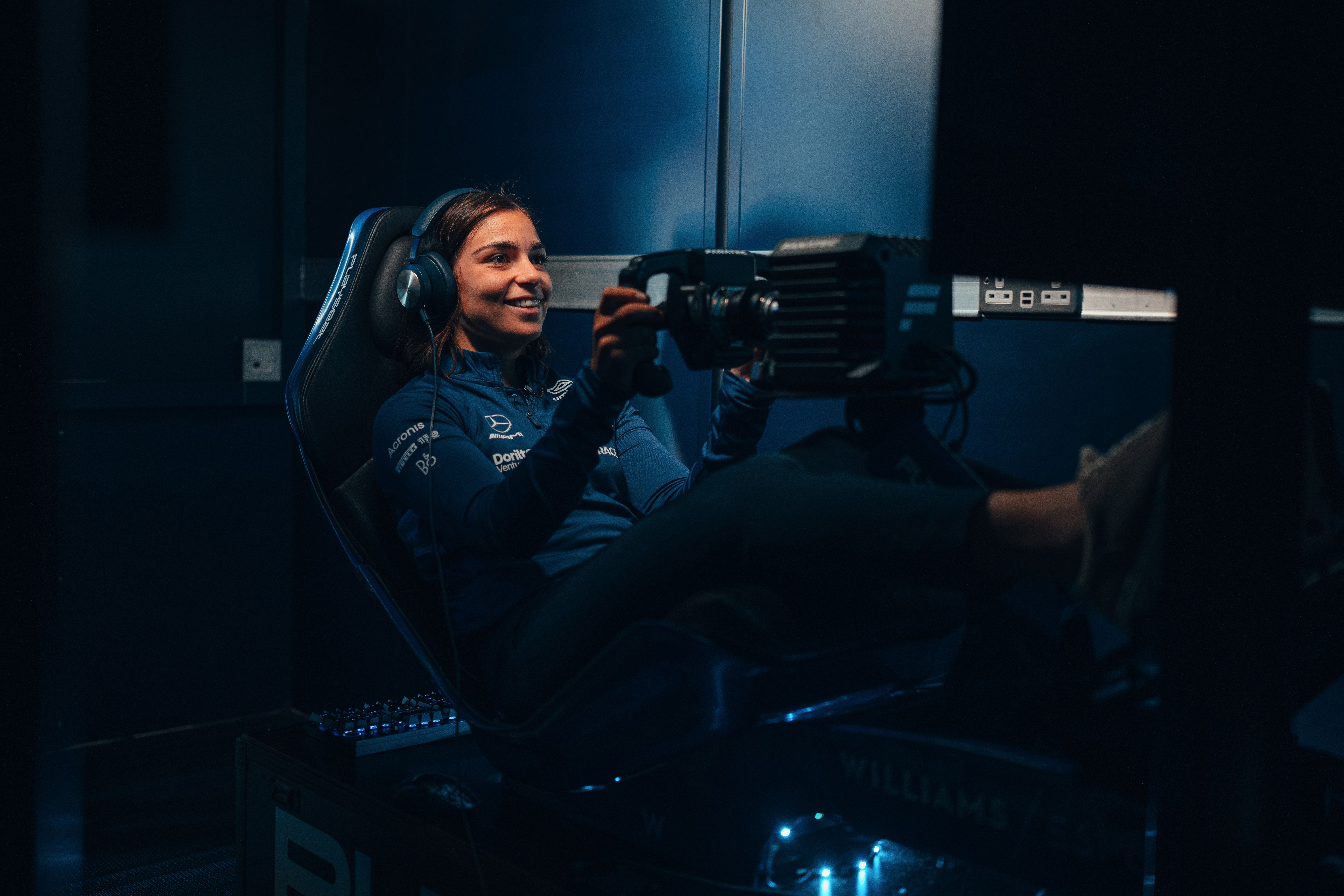 Even when they’re not racing, a driver will always find a way to drive…