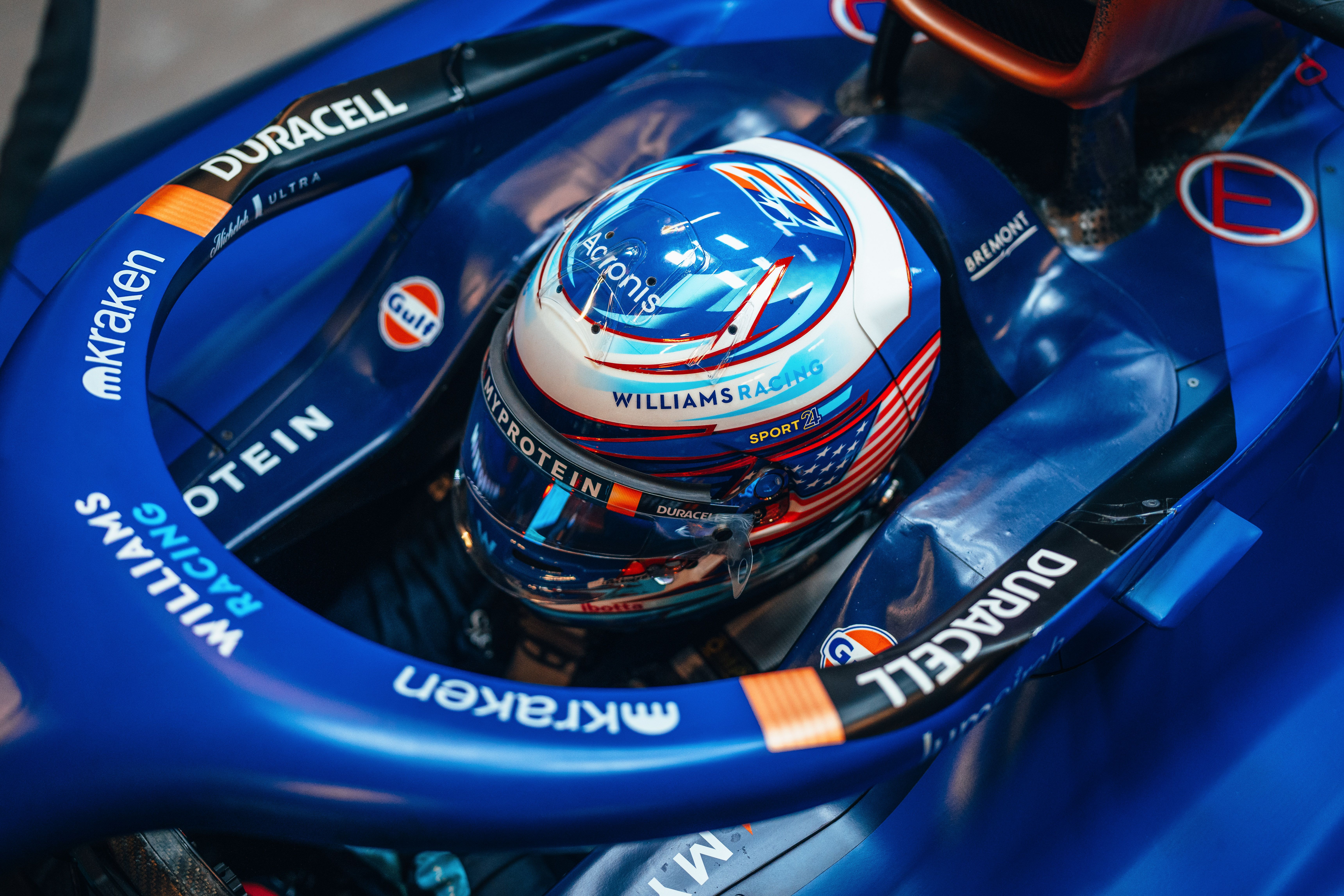 FP1 over and out in eight minutes, Logan didn't even leave the garage.