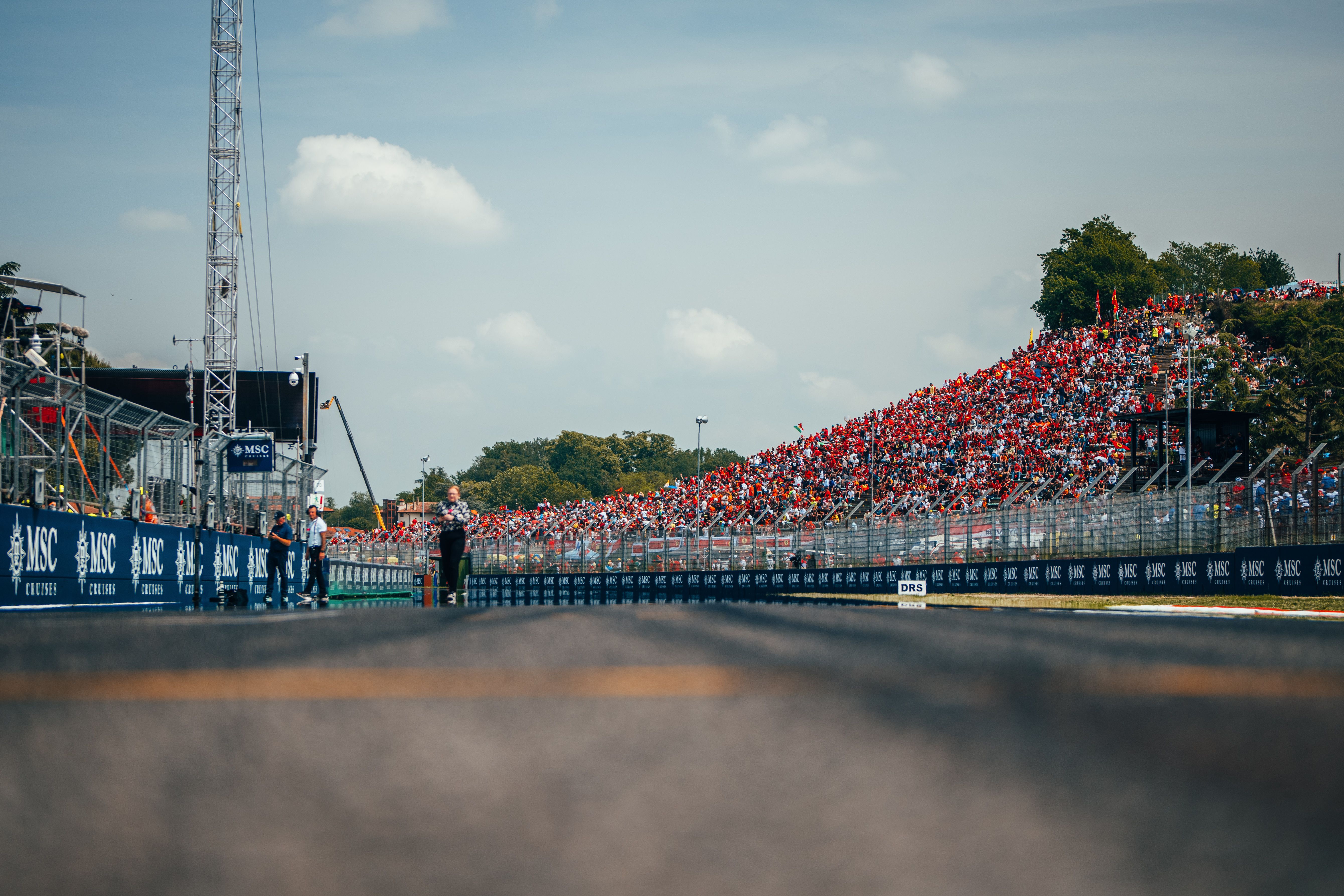 It was a hot day in Northern Italy!