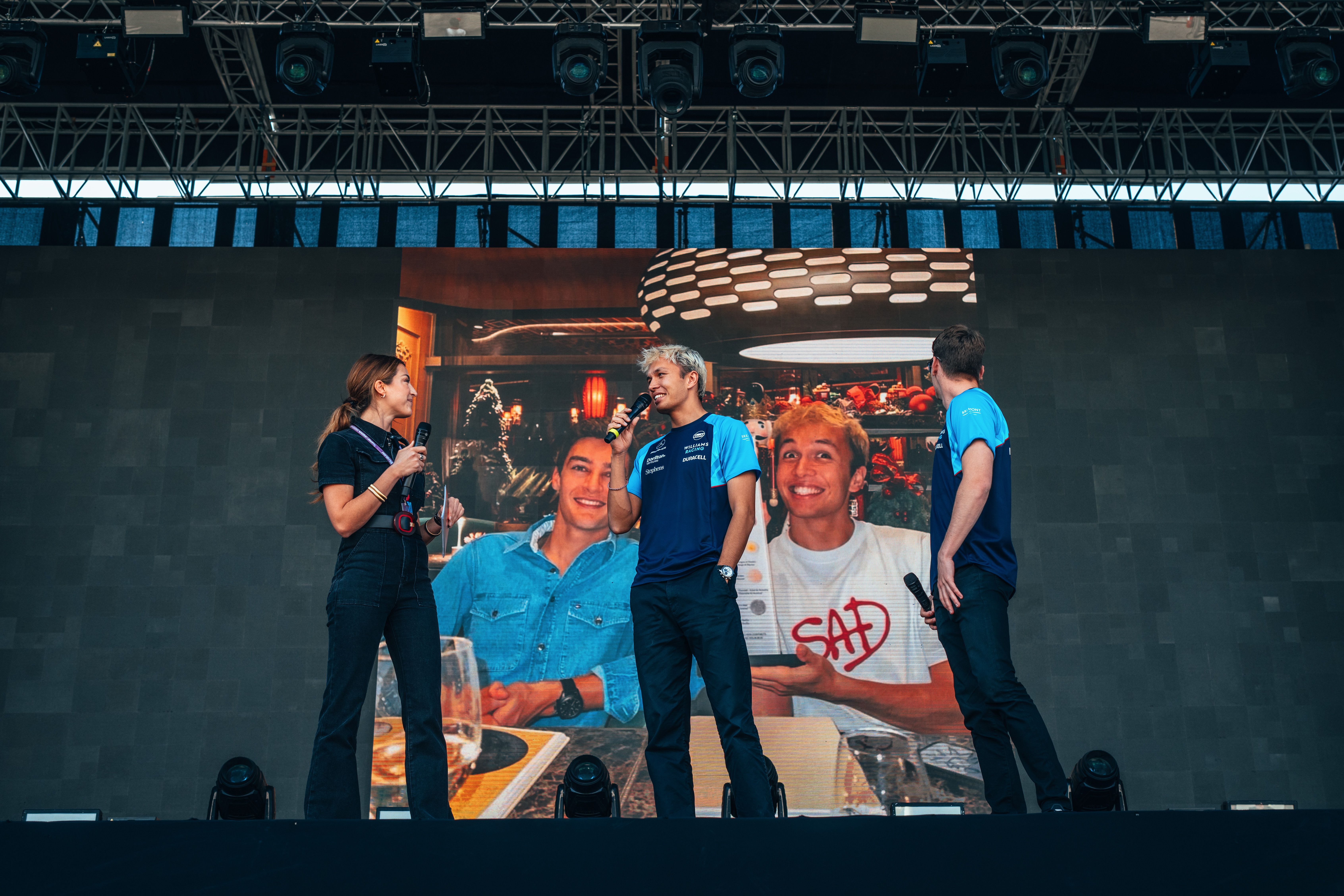 Logan has to double check what’s going on behind him.