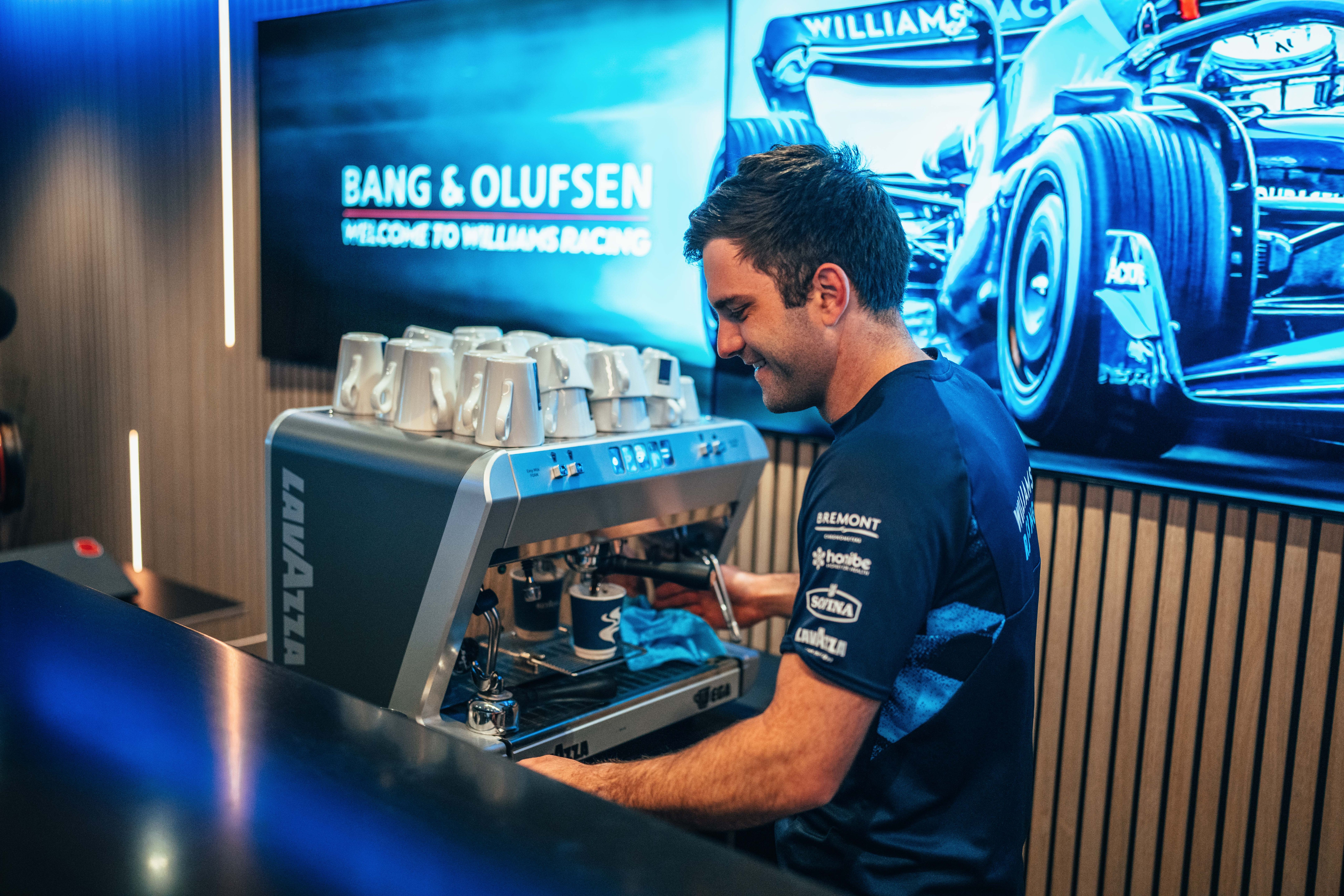 Lavazza kept the energy levels up all weekend