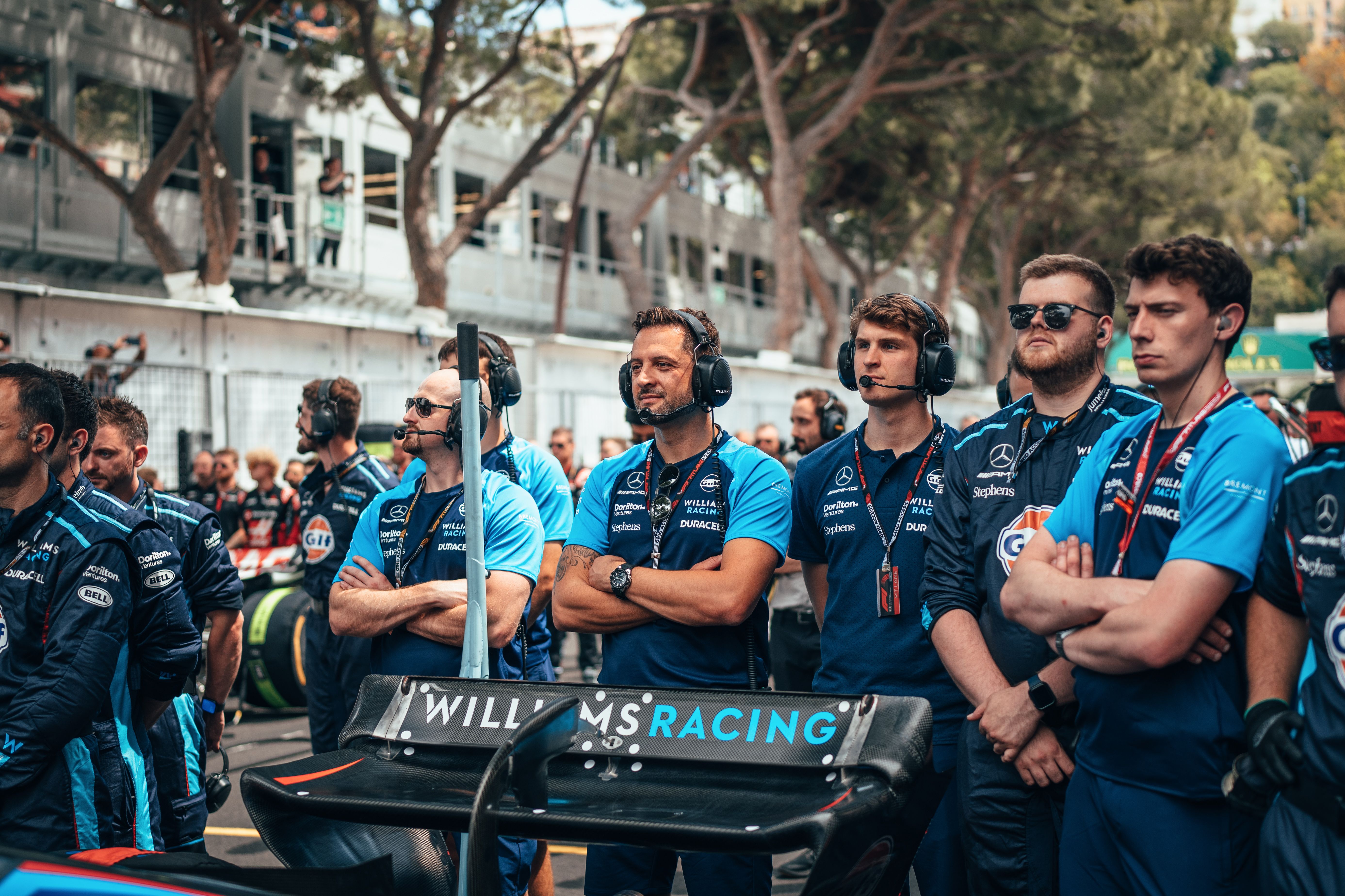 That moment of calm before the 78-lap Monaco storm.