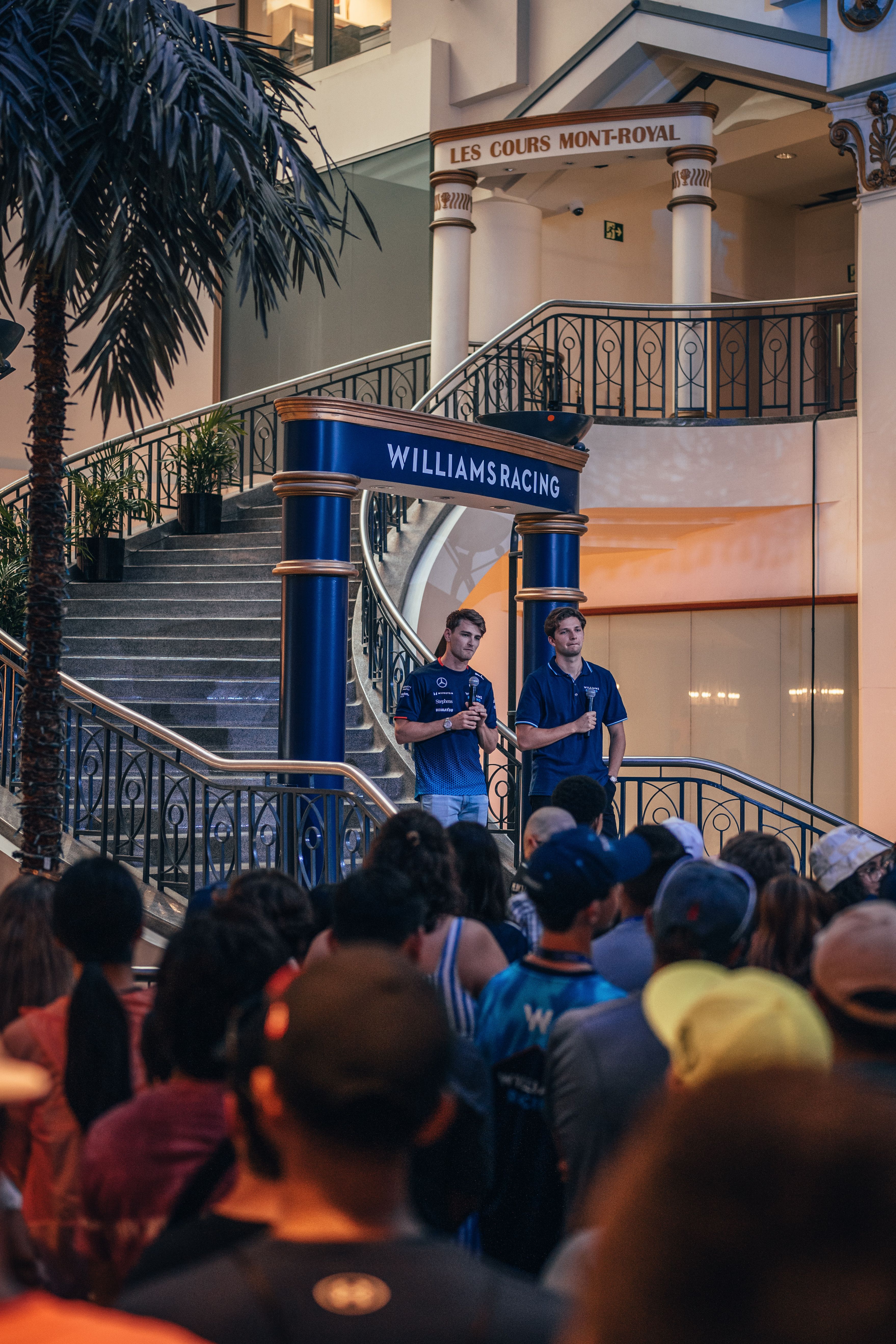 Logan was on stage soon after.