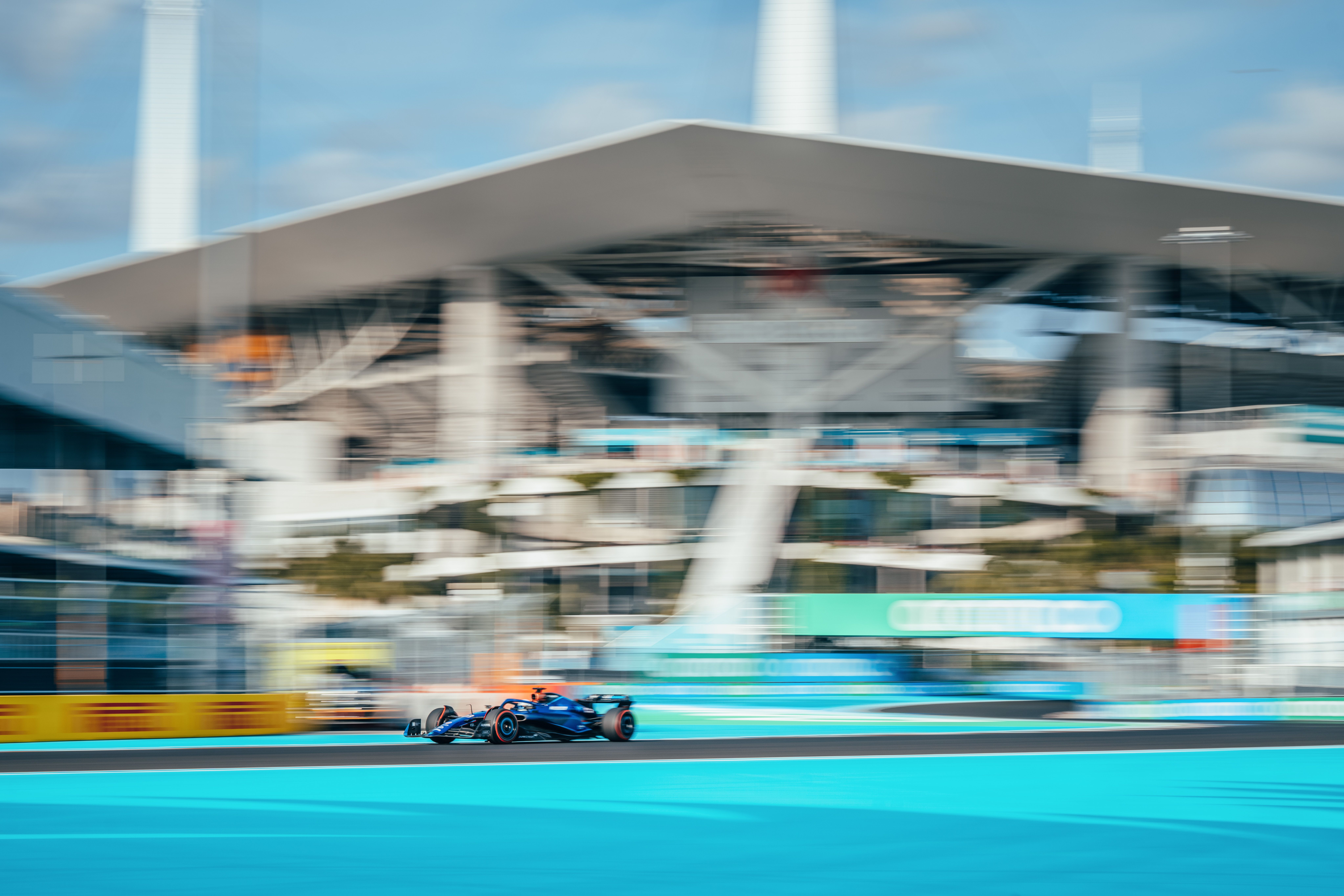 We headed trackside for FP2.