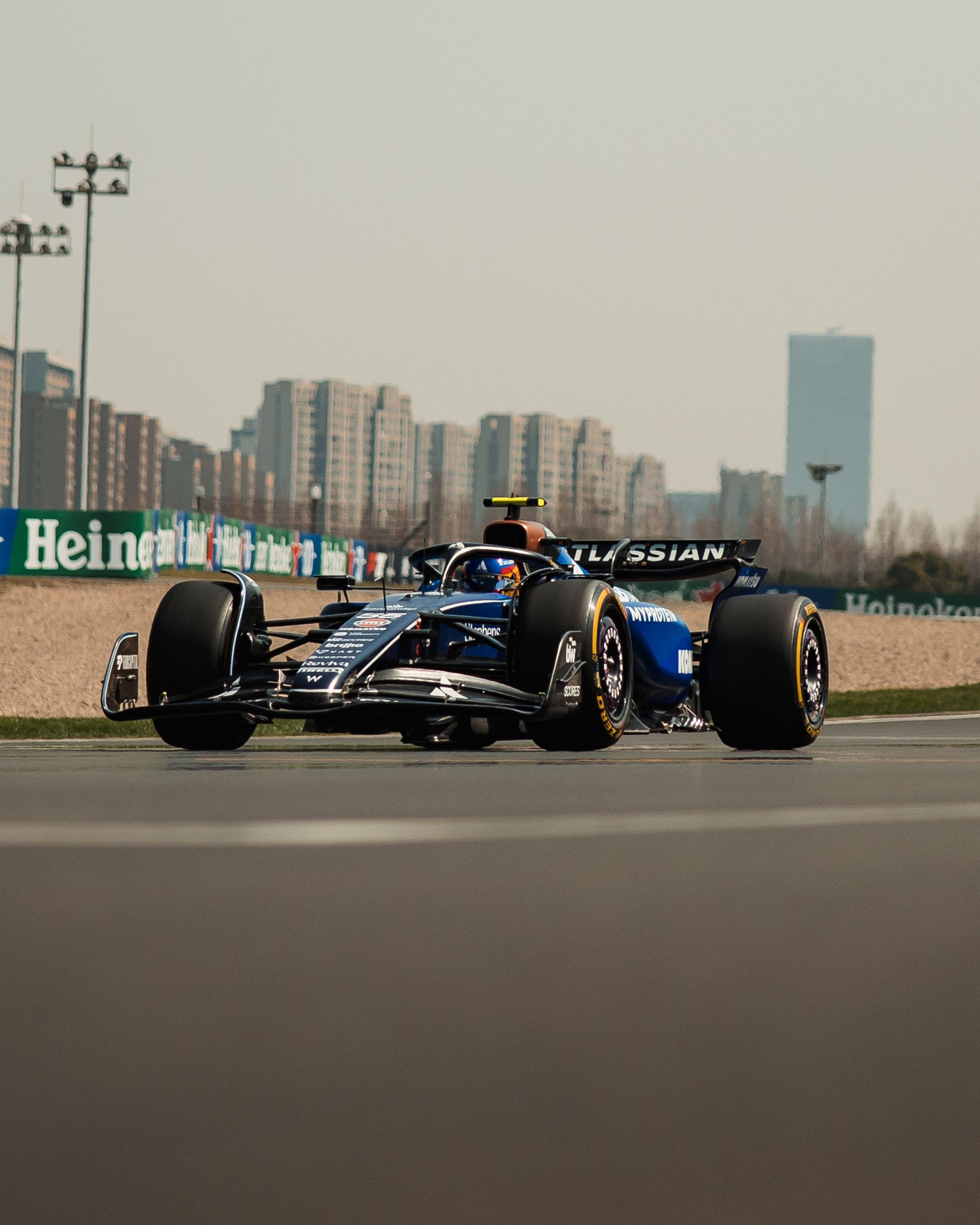 A tougher weekend, but we walked away from China with double points – Carlos' first score in blue.