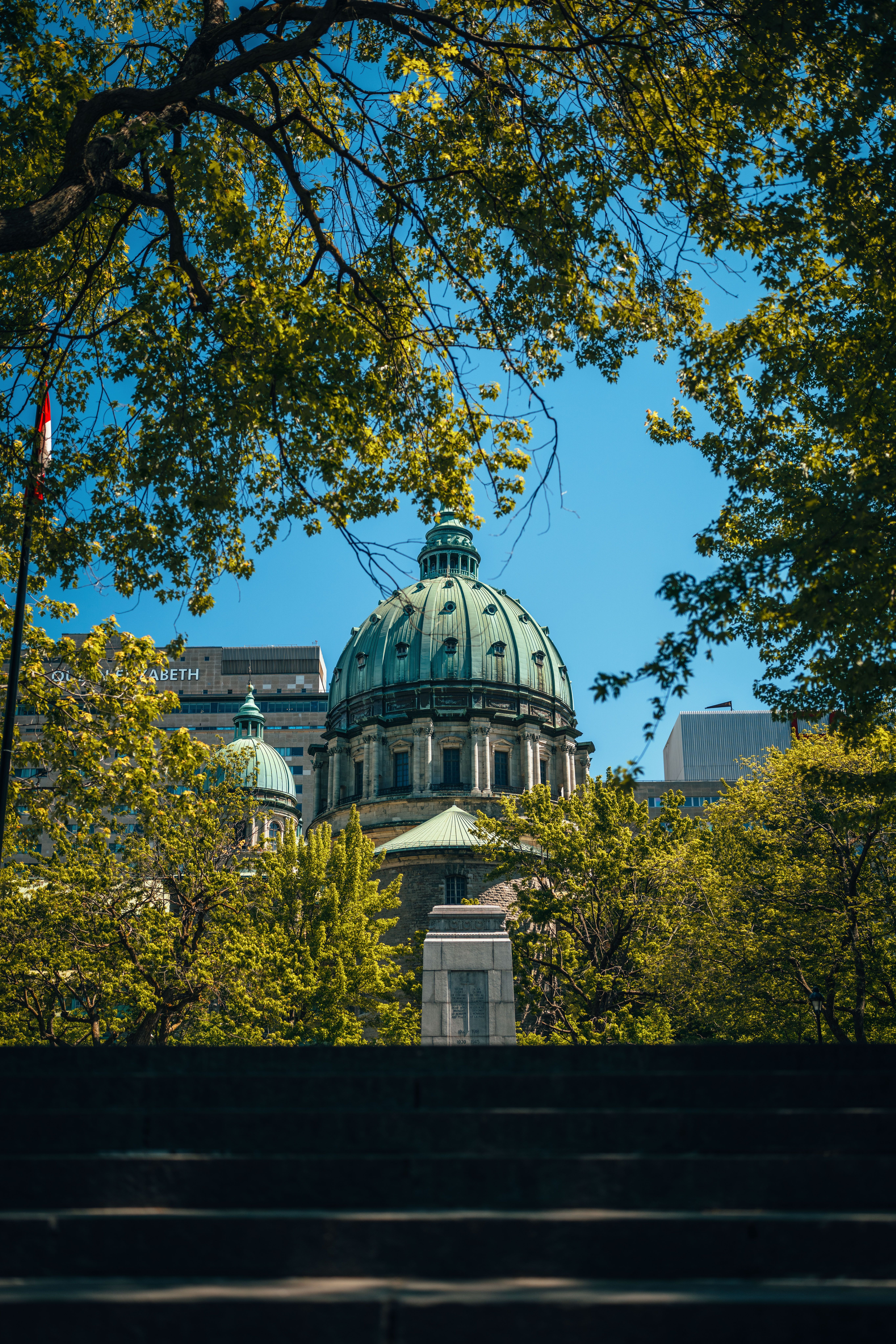 It's a glorious day here in Montreal.