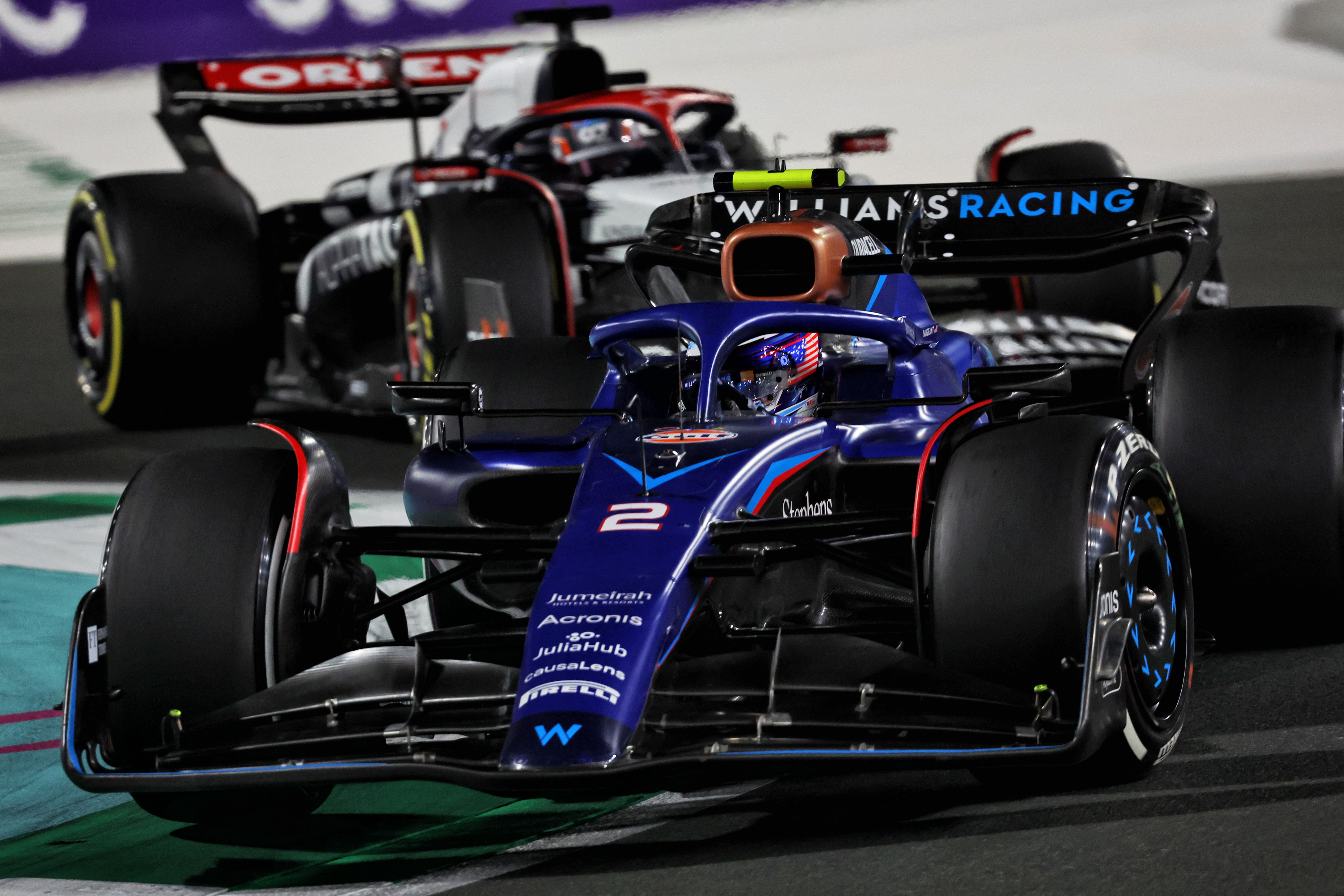 Logan battled hard right to the flag, finishing P16.