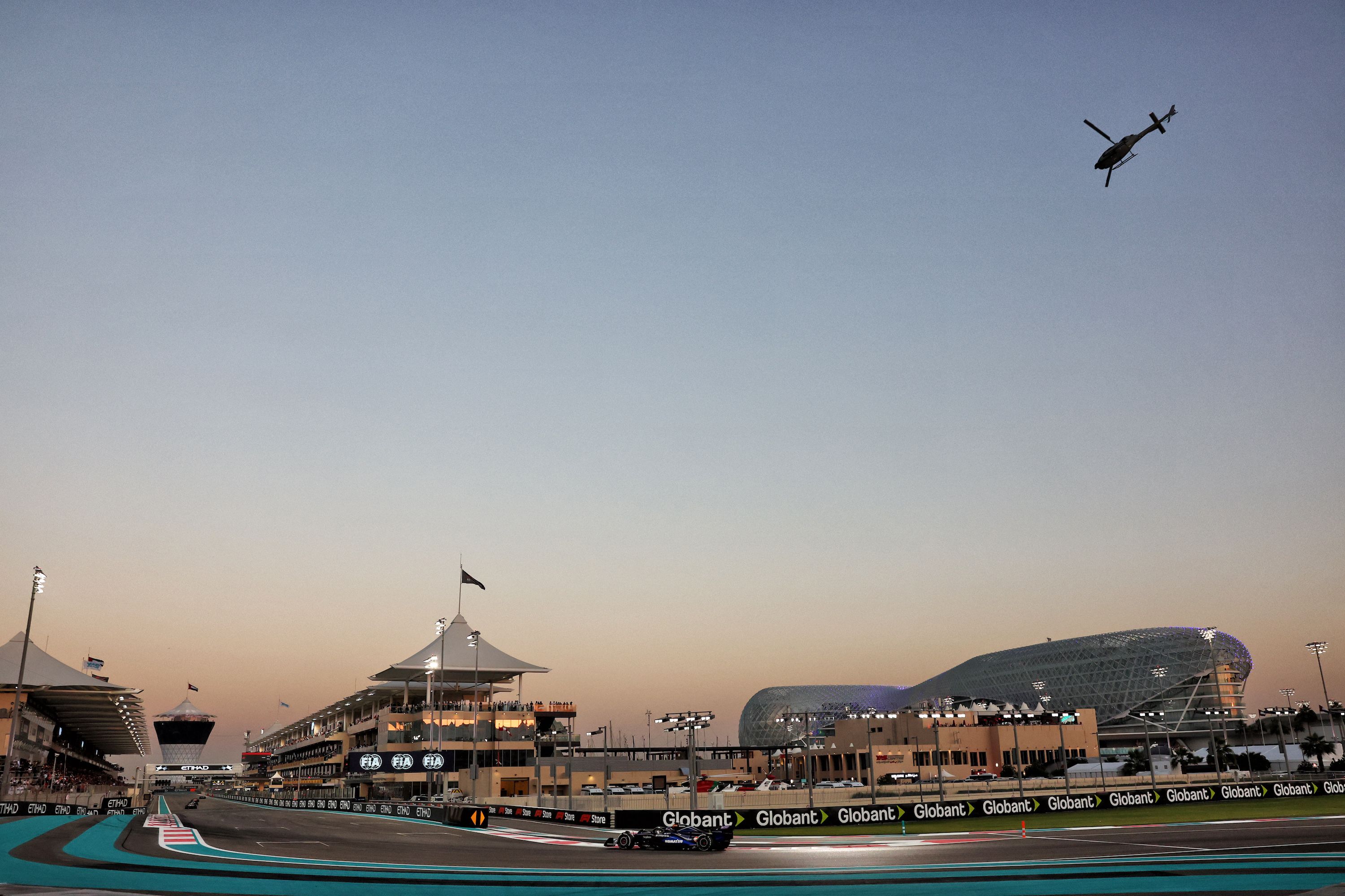 The sun sets on Abu Dhabi and on 2024.