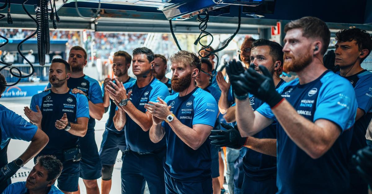 WATCH: Reactions to Williams Racing's incredible Italian Quali ...