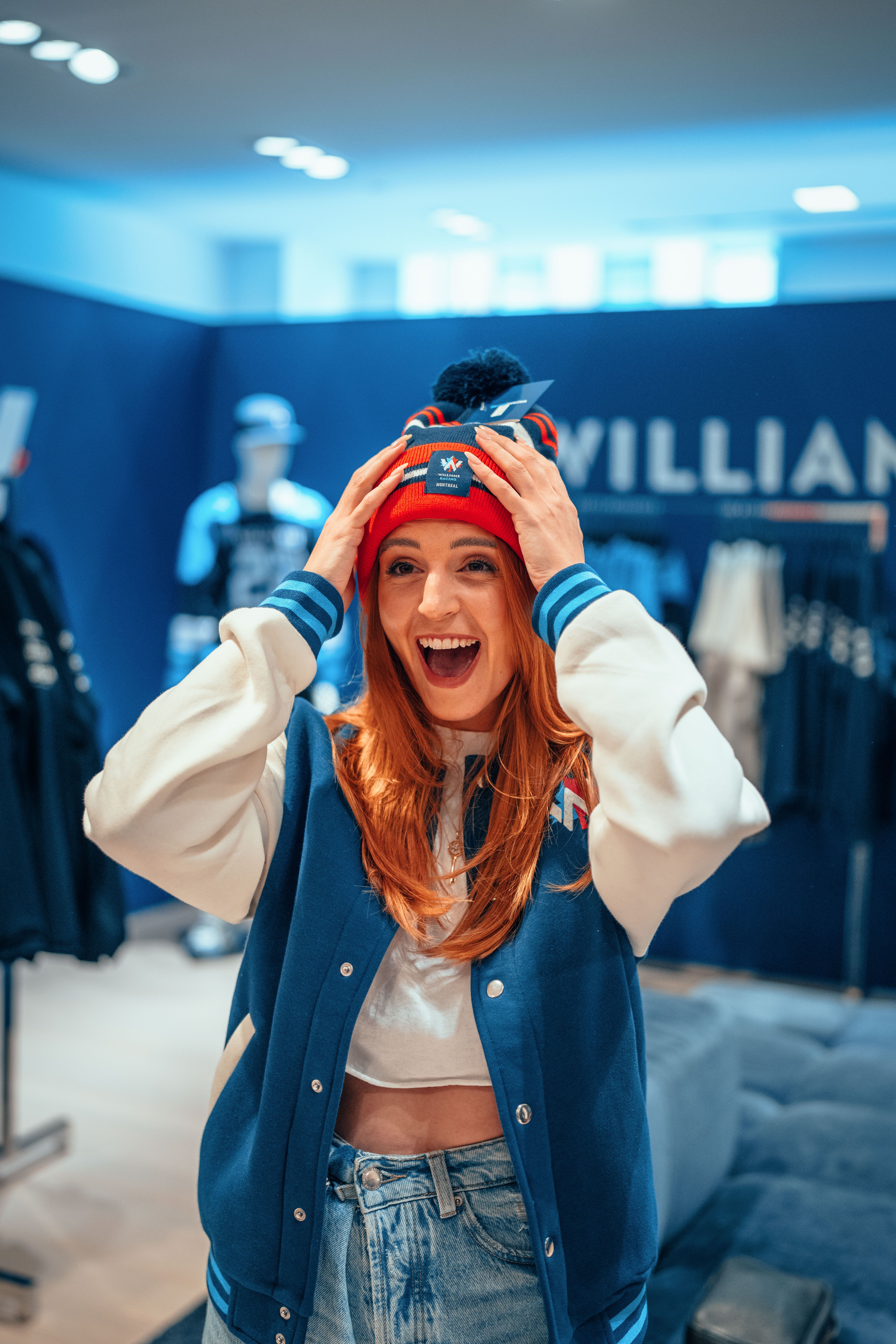 Jess McFadyen loving our merch