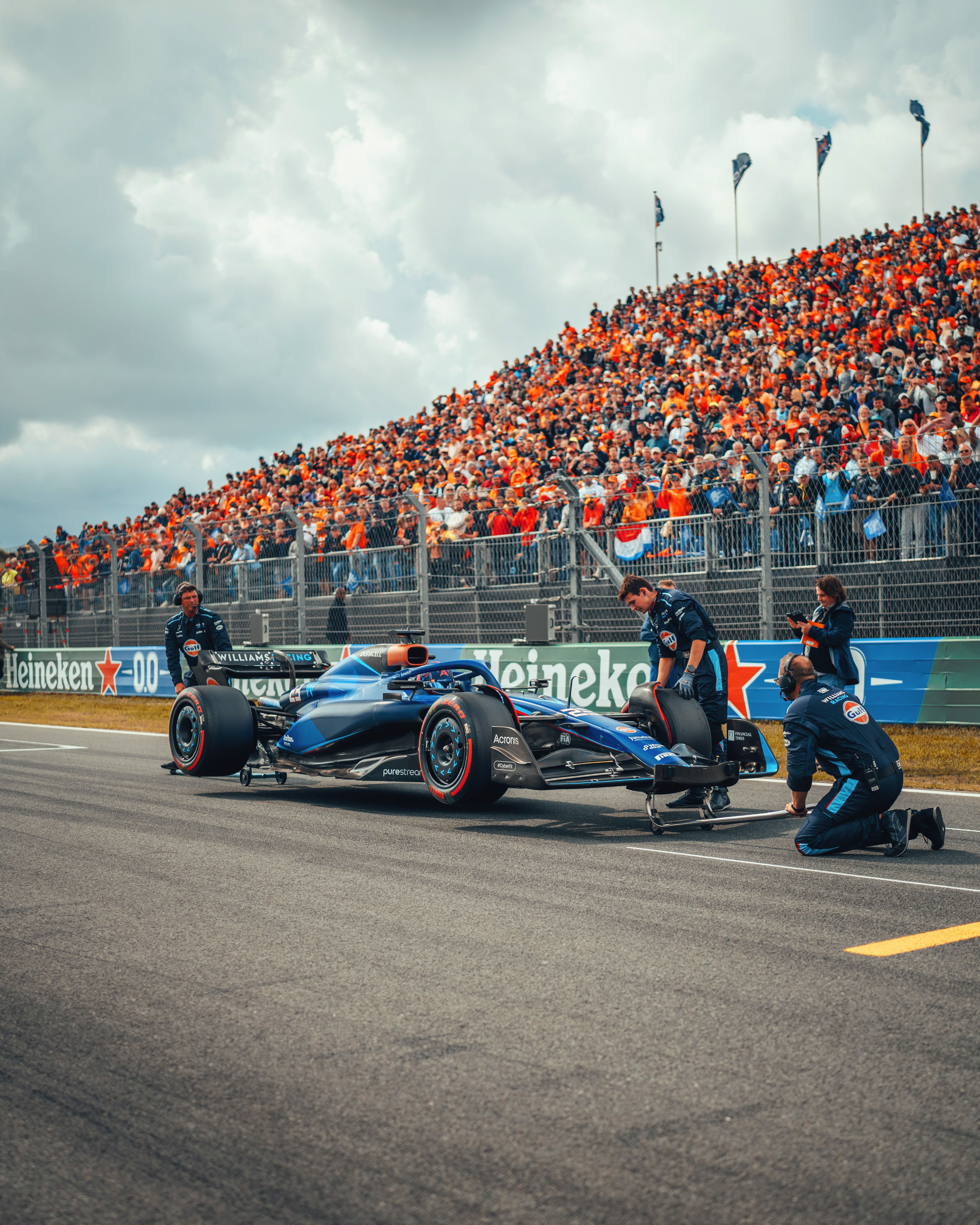 Welcome to the Zandvoort grid.