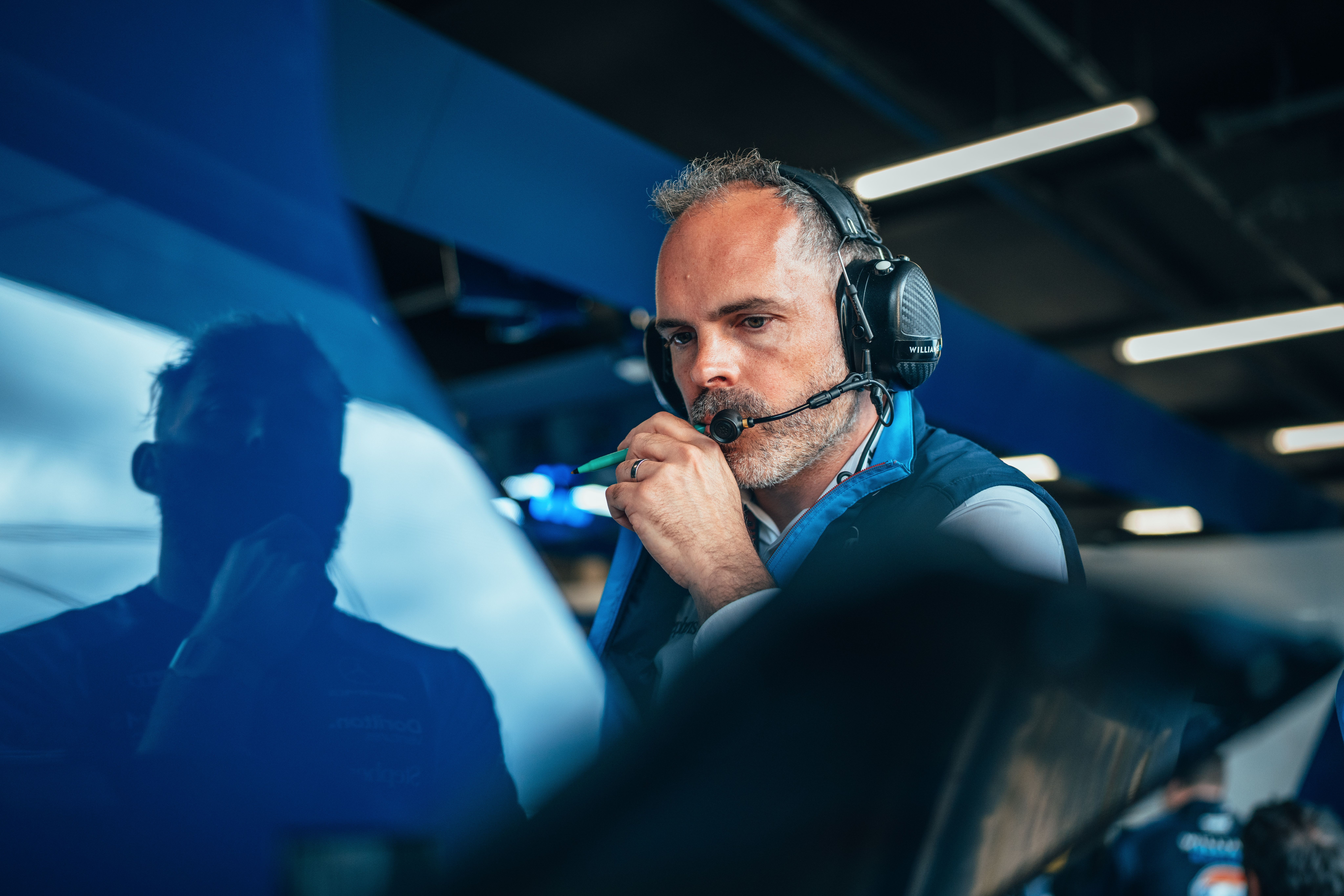 Keeping Alex informed.