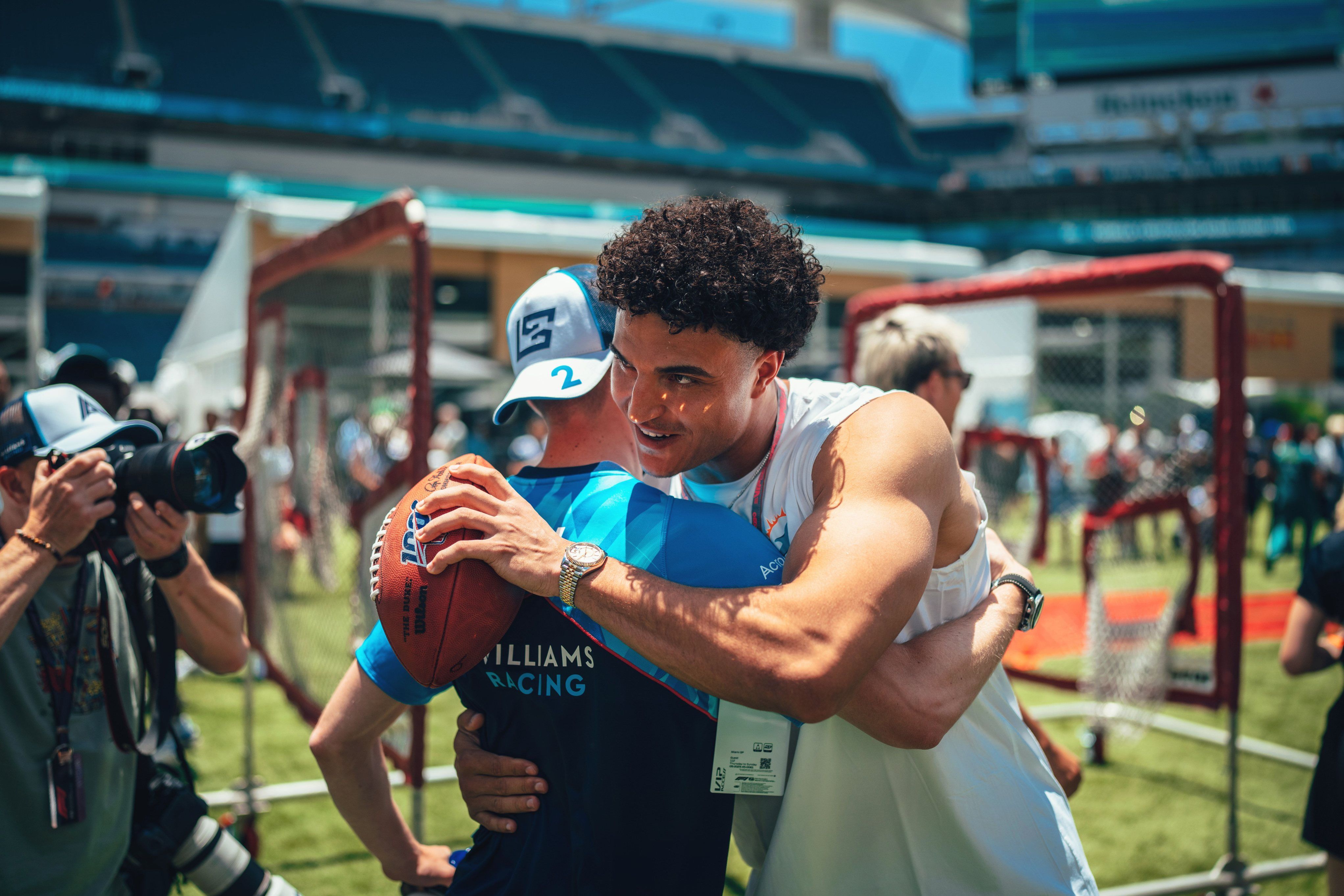 Jaelen Phillips put Logan and Alex through their paces in 2023.