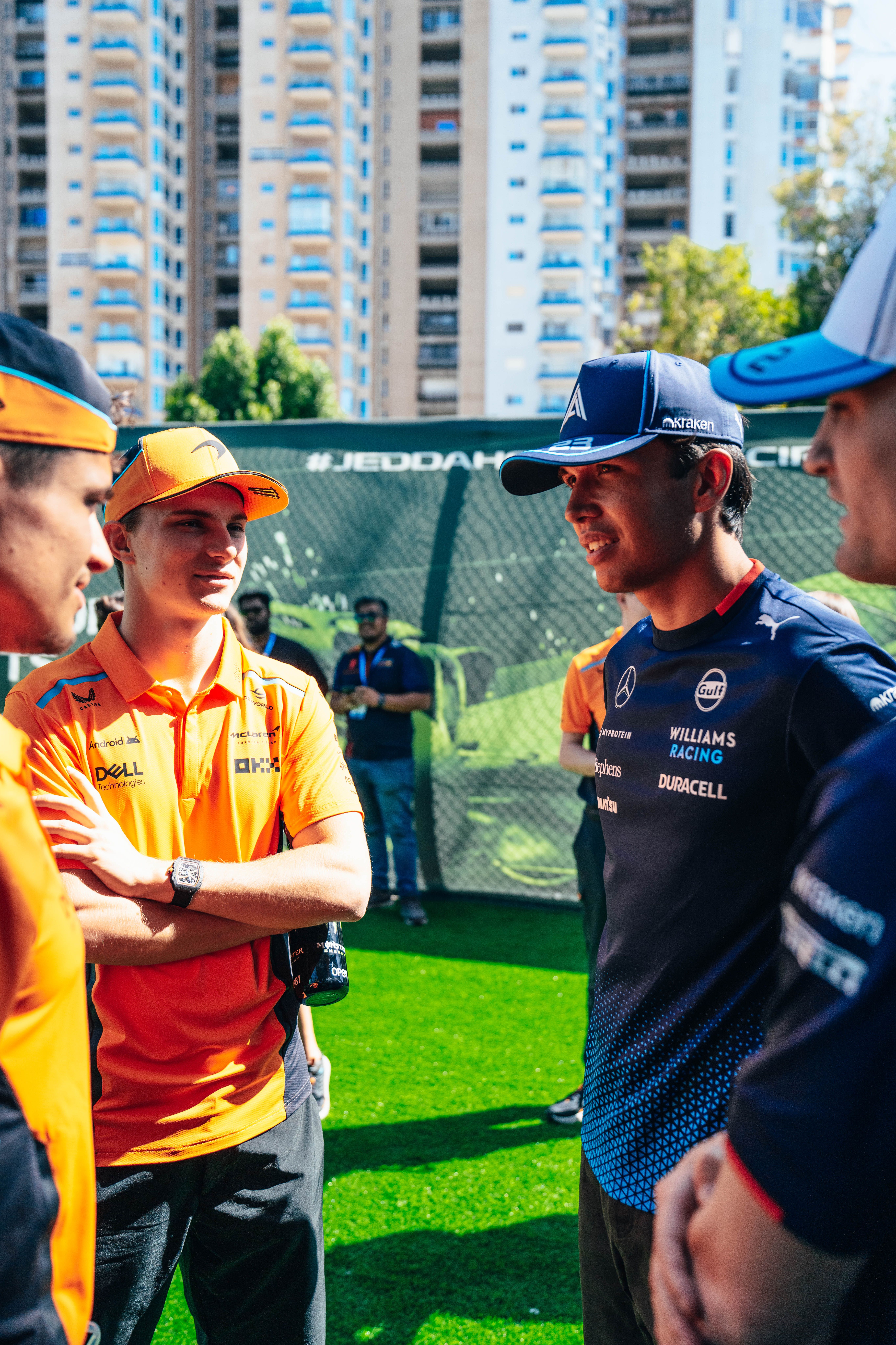 Catching up with the McLaren duo.