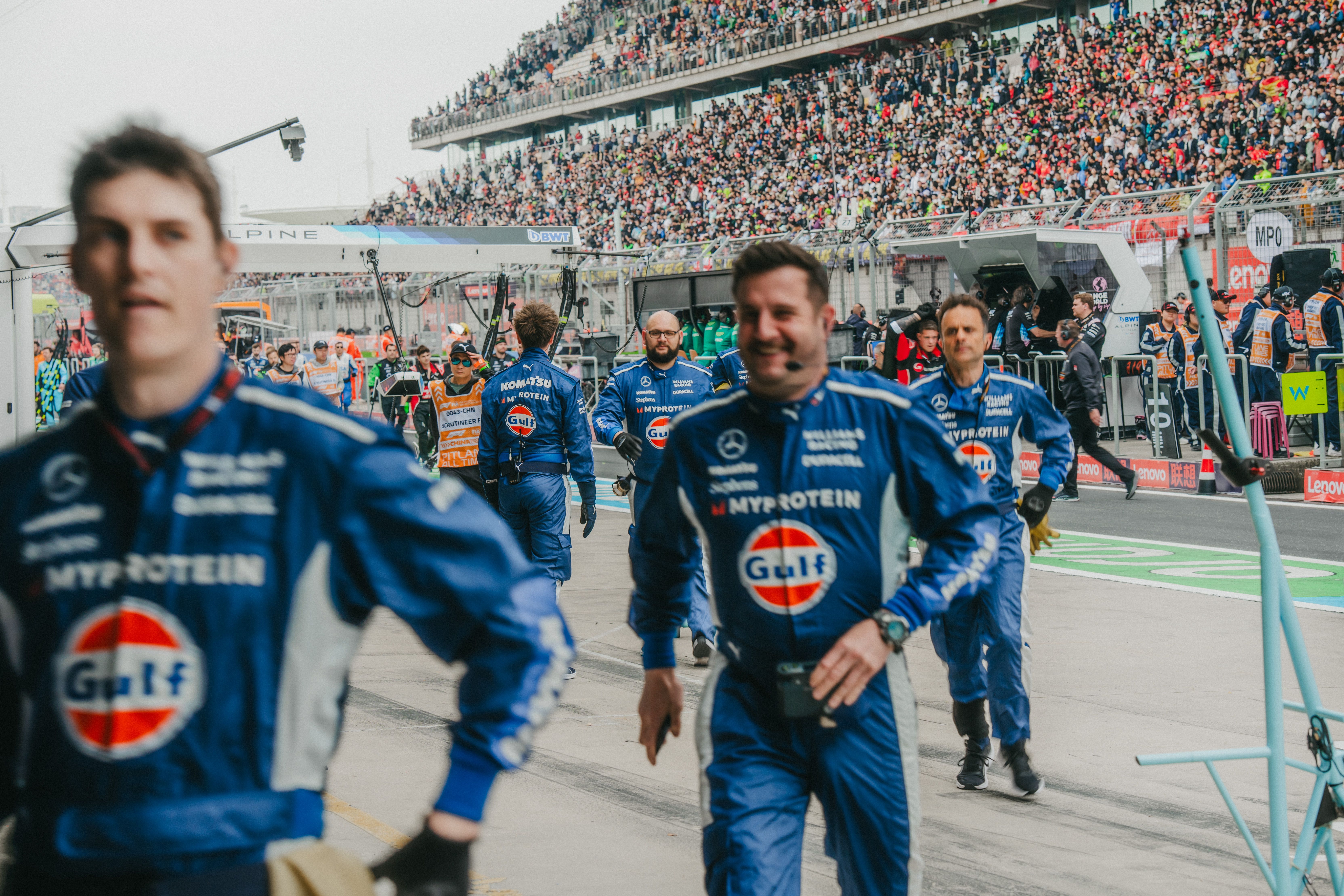 A dash before the Sprint.