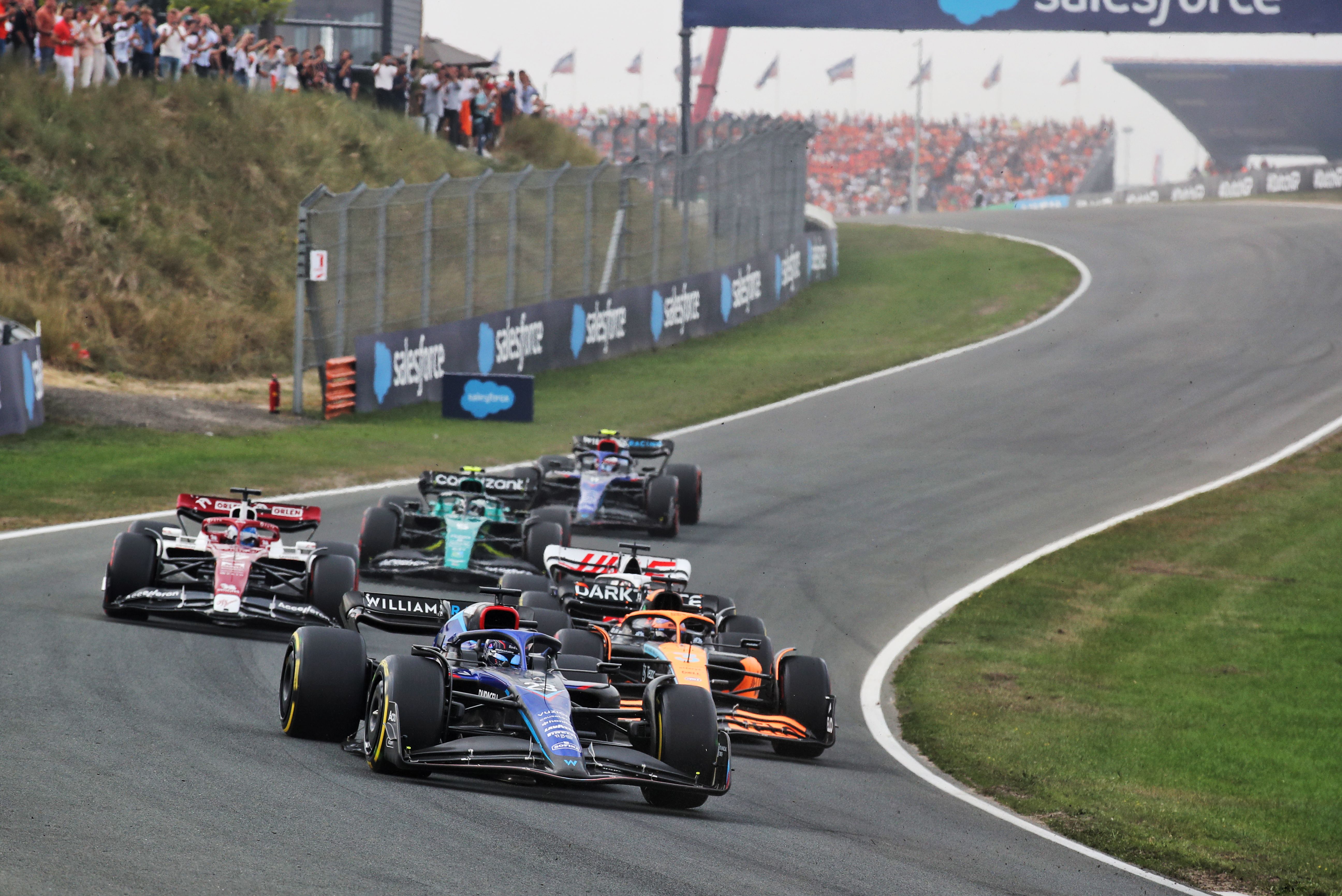 Plenty of close running around Zandvoort’s twists and turns.