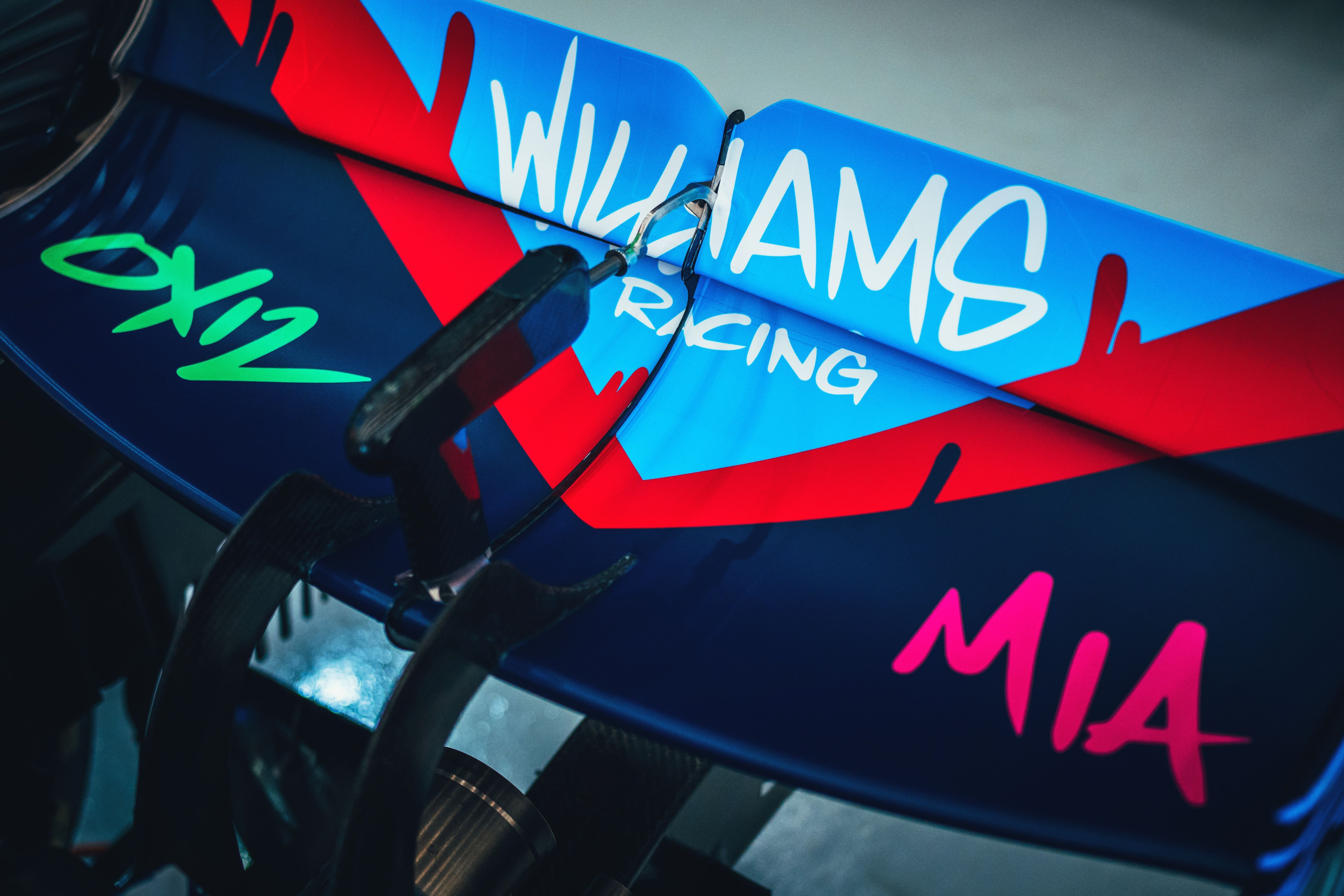 OX12 meets MIA on the rear wing