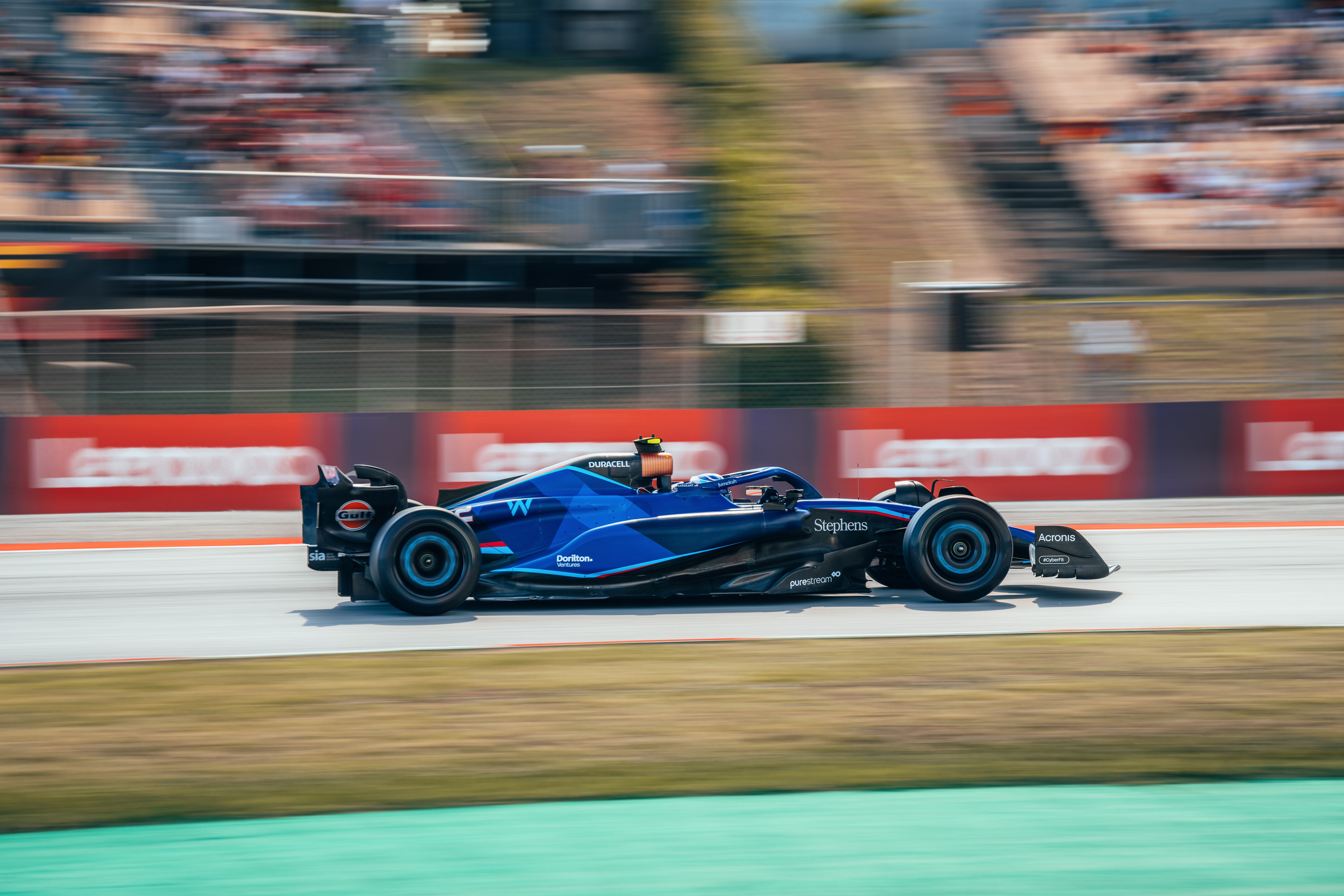 For FP2, we went trackside.