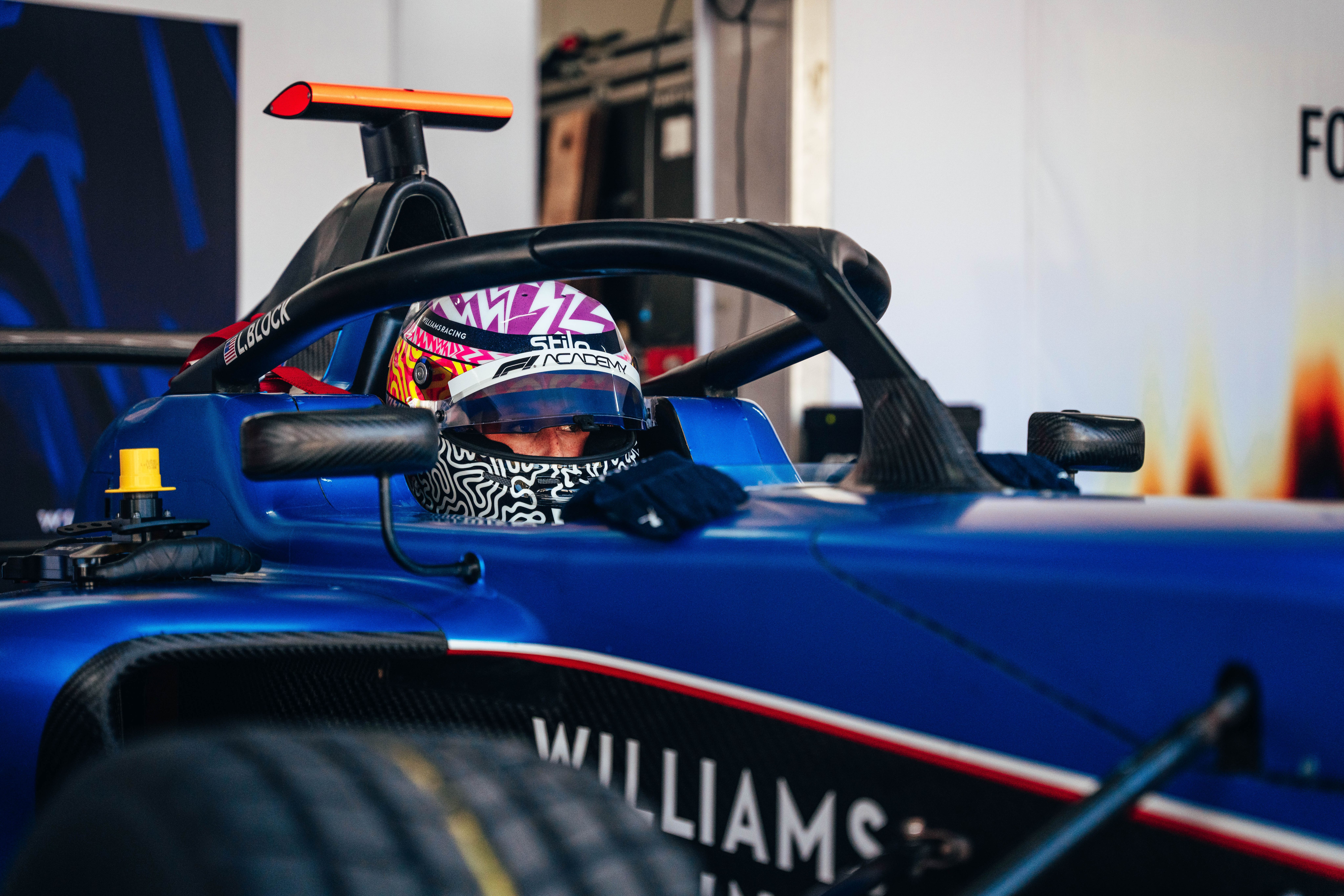 Williams blue in F1 Academy!