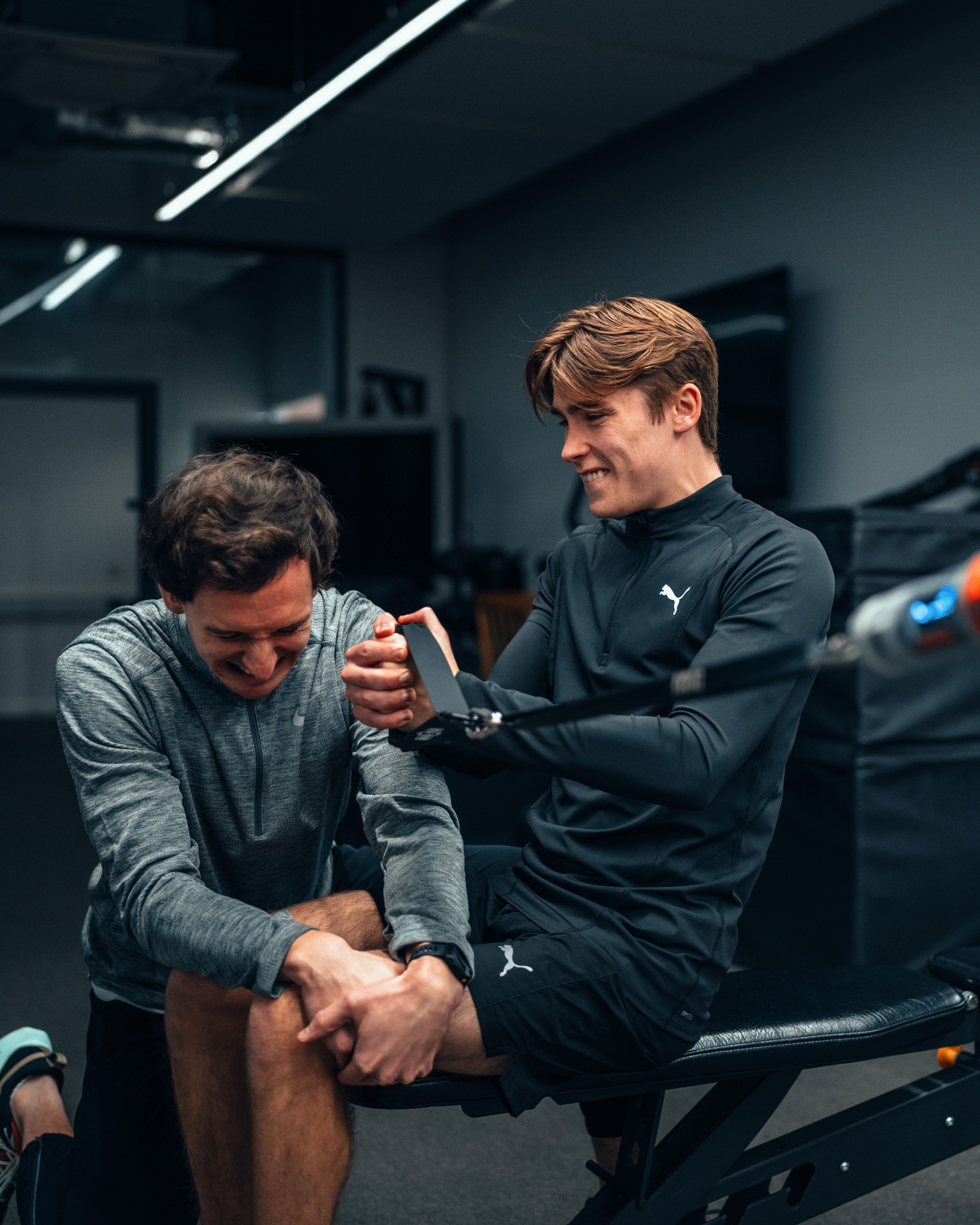 Putting themselves through it!