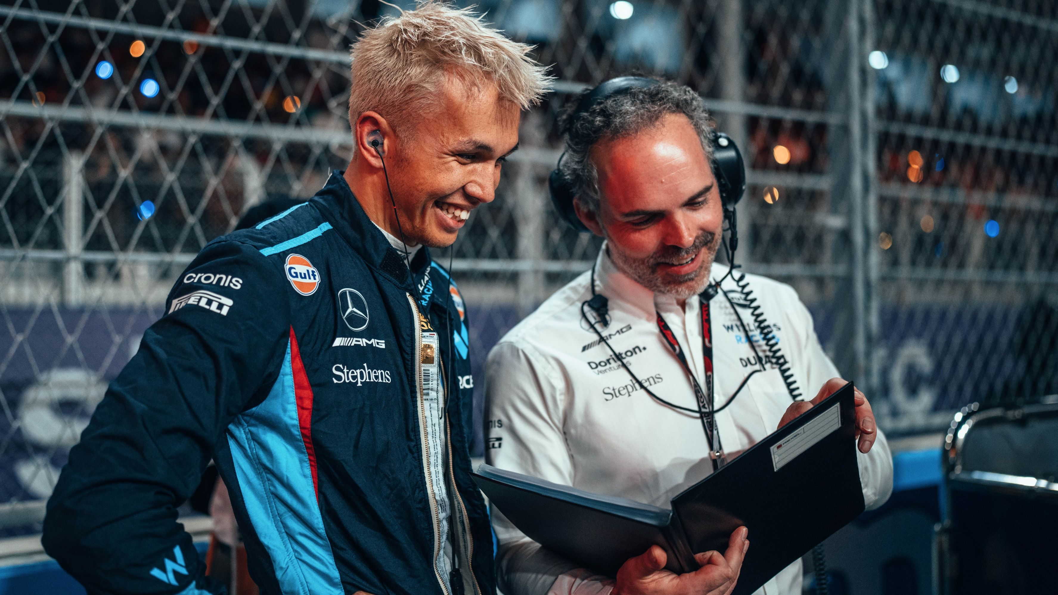 WATCH: Williams Racing team members wish Alex Albon a Happy Birthday ...