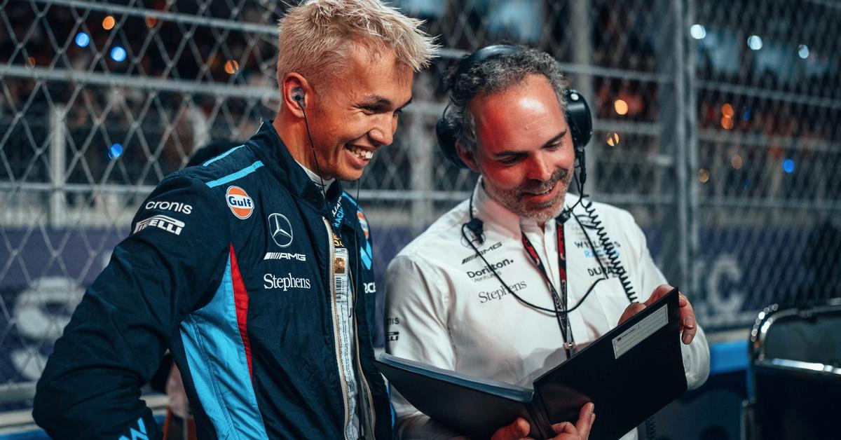 Williams Racing Alex WATCH: Williams Racing team members wish Alex Albon a Happy Birthday ...