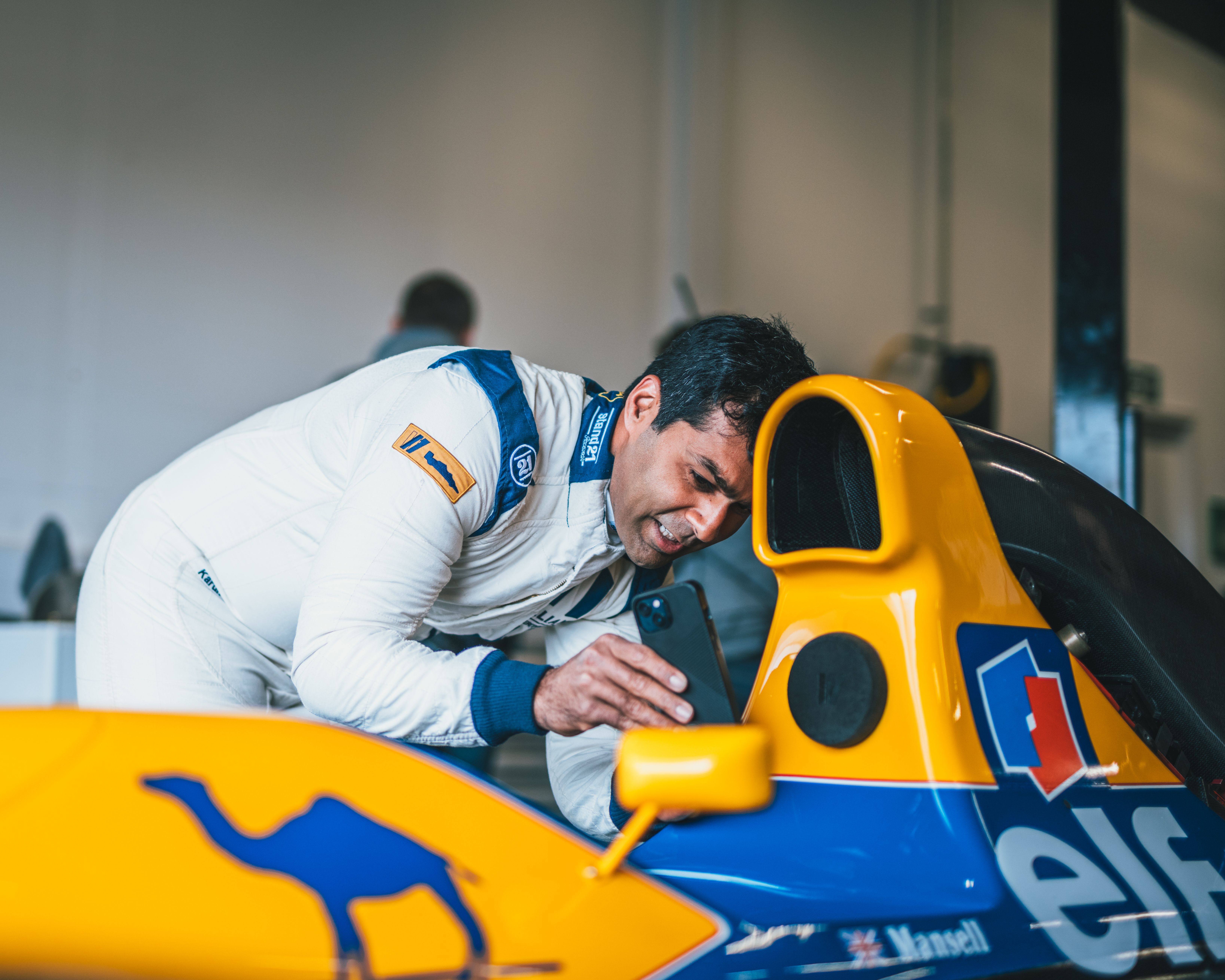 Getting the perfect shot.