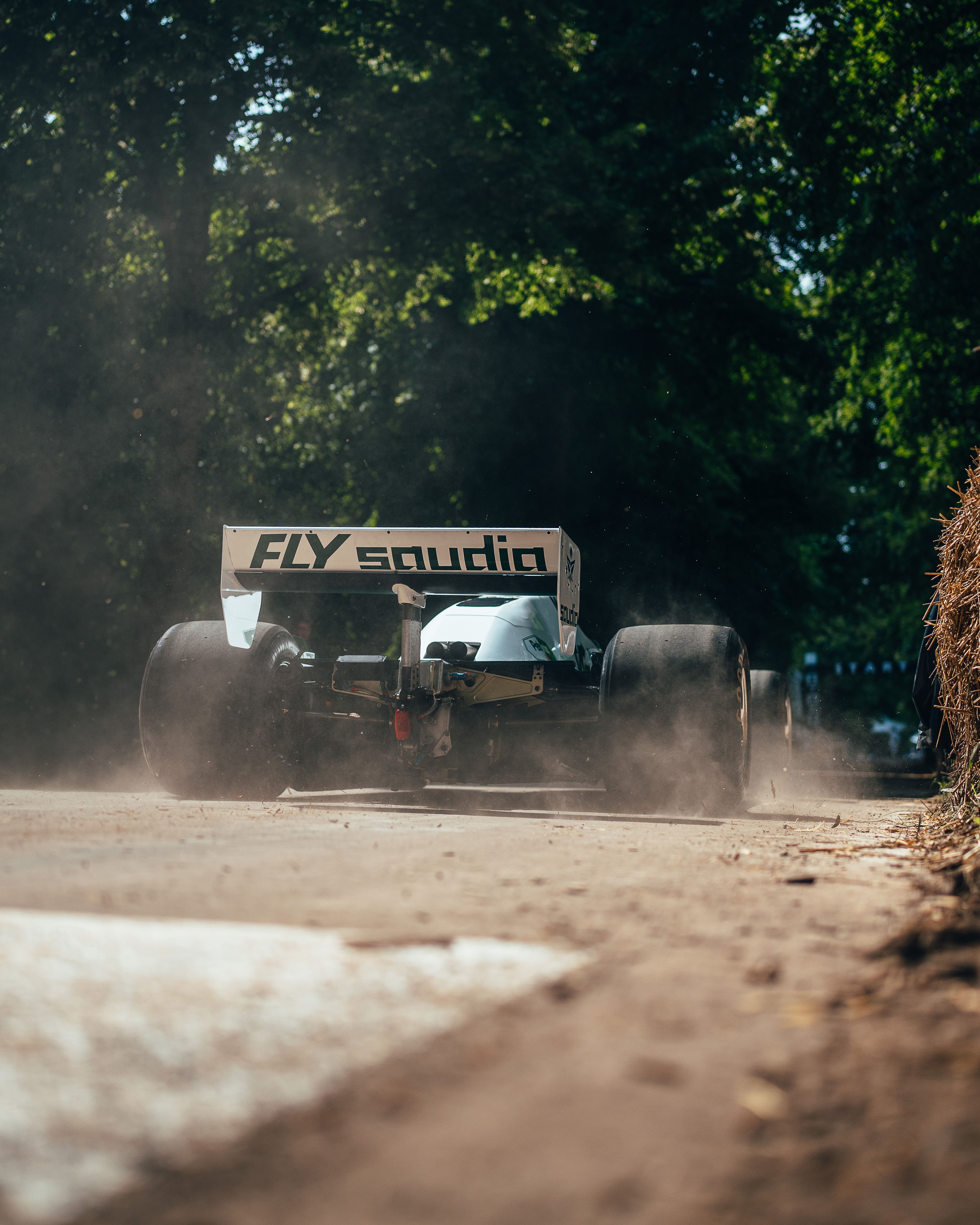 Sarge will take charge of the FW08 on Friday.