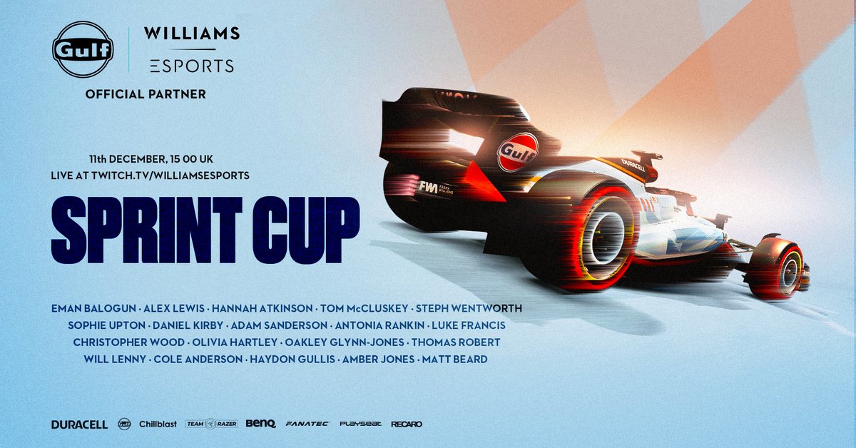 Williams Esports: The Gulf Sprint Cup | Atlassian Williams Racing